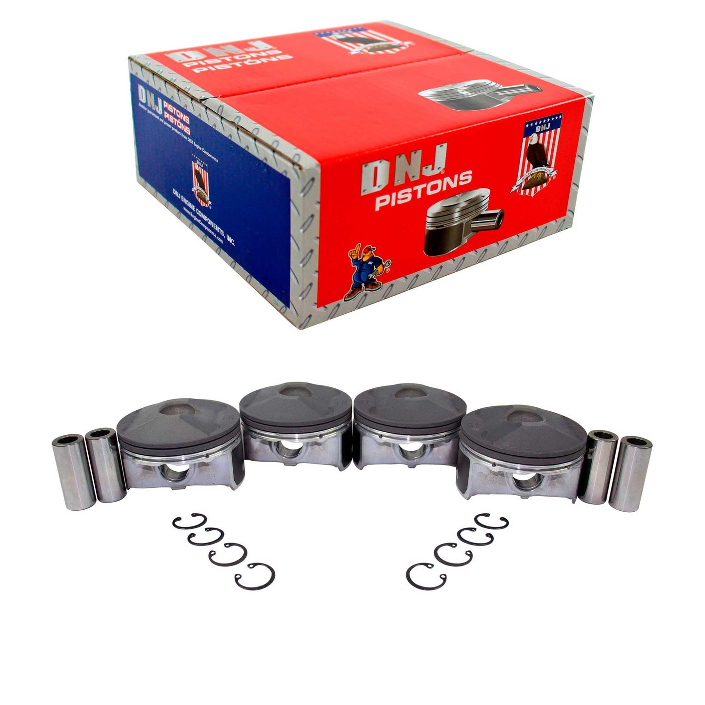 Piston Set 2014-2019 Mazda 2.5L (Oversizes Available)