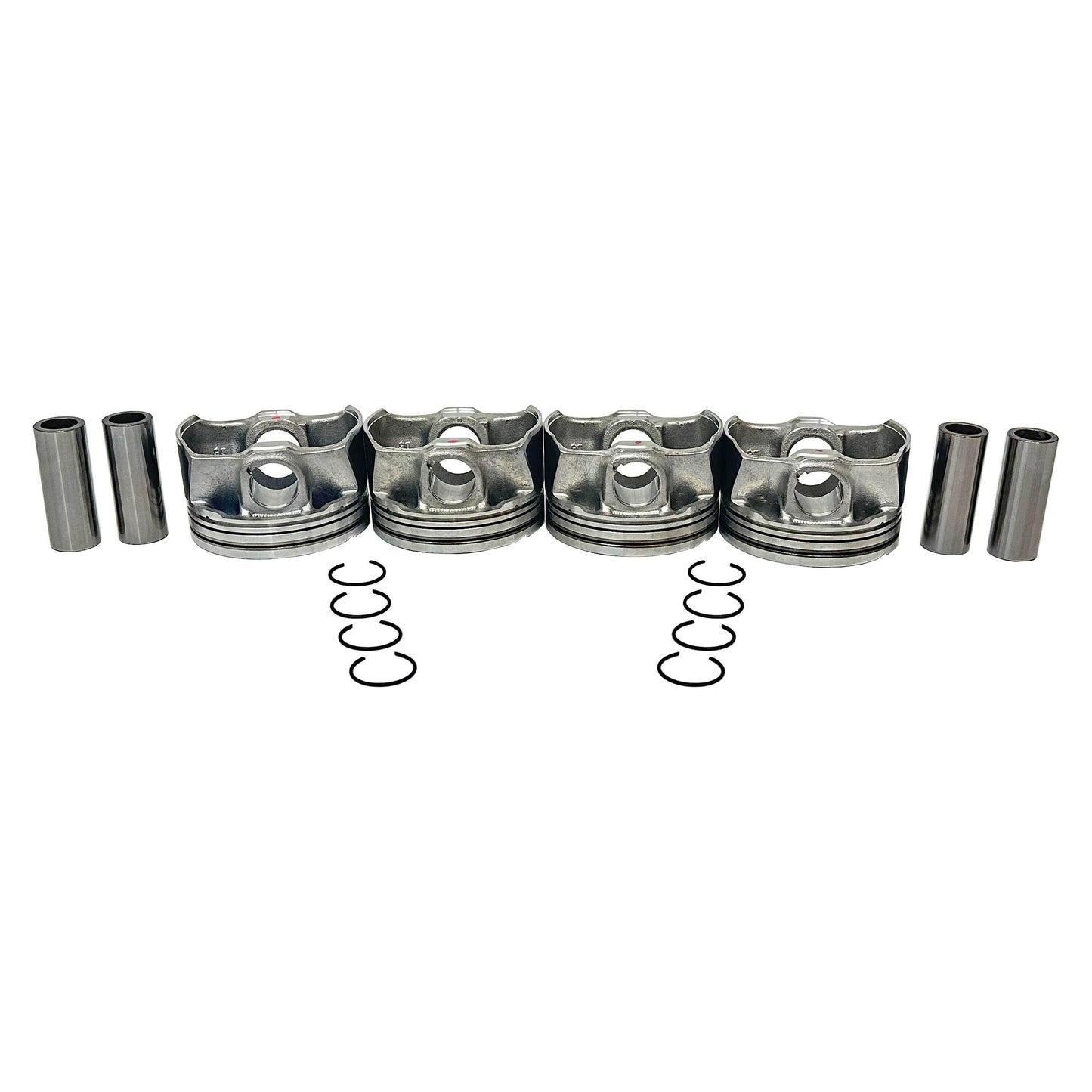 Standard size Complete Piston Set 2015-2022 Ford 2.3L (Oversizes Available)