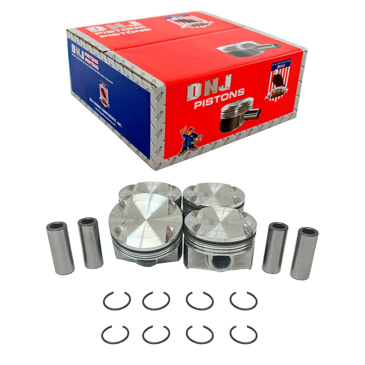 Standard size Complete Piston Set 2013-2016 Volkswagen 1.4L (Oversizes Available)