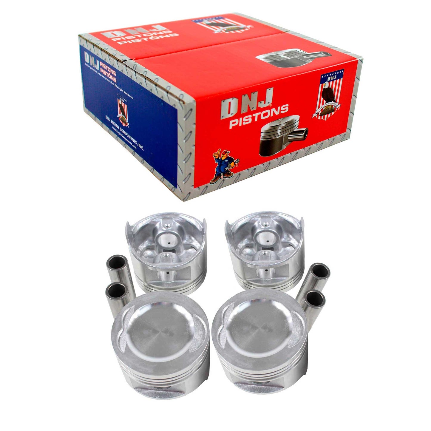 Piston Set 1983-1995 Kia,Mazda 2.0L (Oversizes Available)