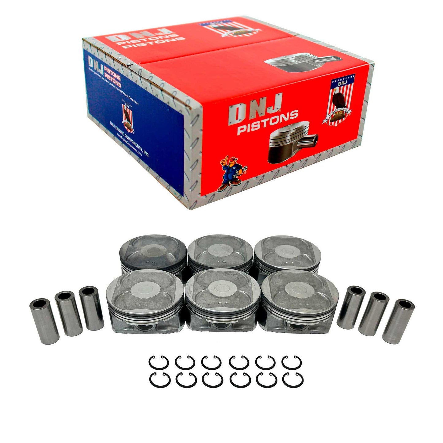Standard size Complete Piston Set 2016-2022 Nissan 3.5L (Oversizes Available)