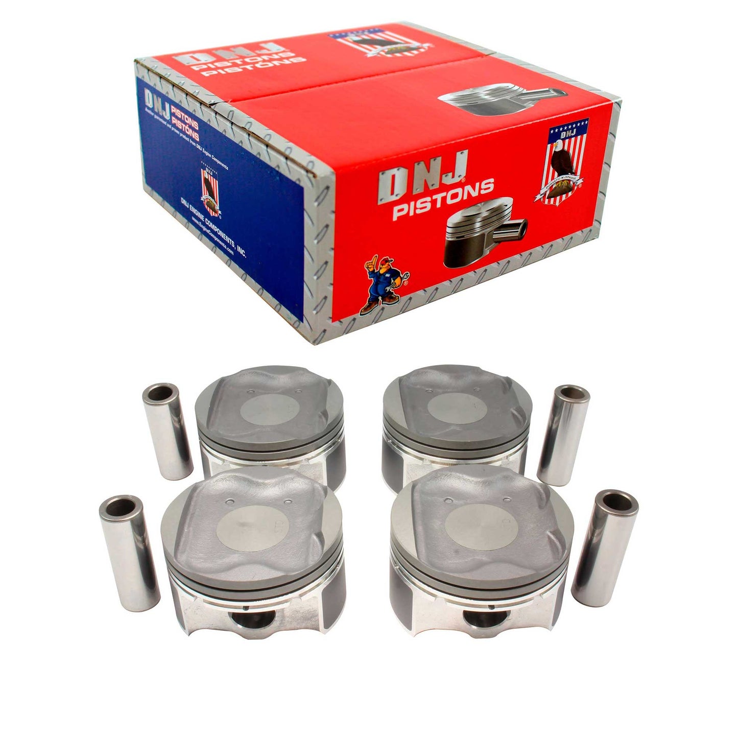Piston Set 2012-2016 Nissan 1.6L (Oversizes Available)