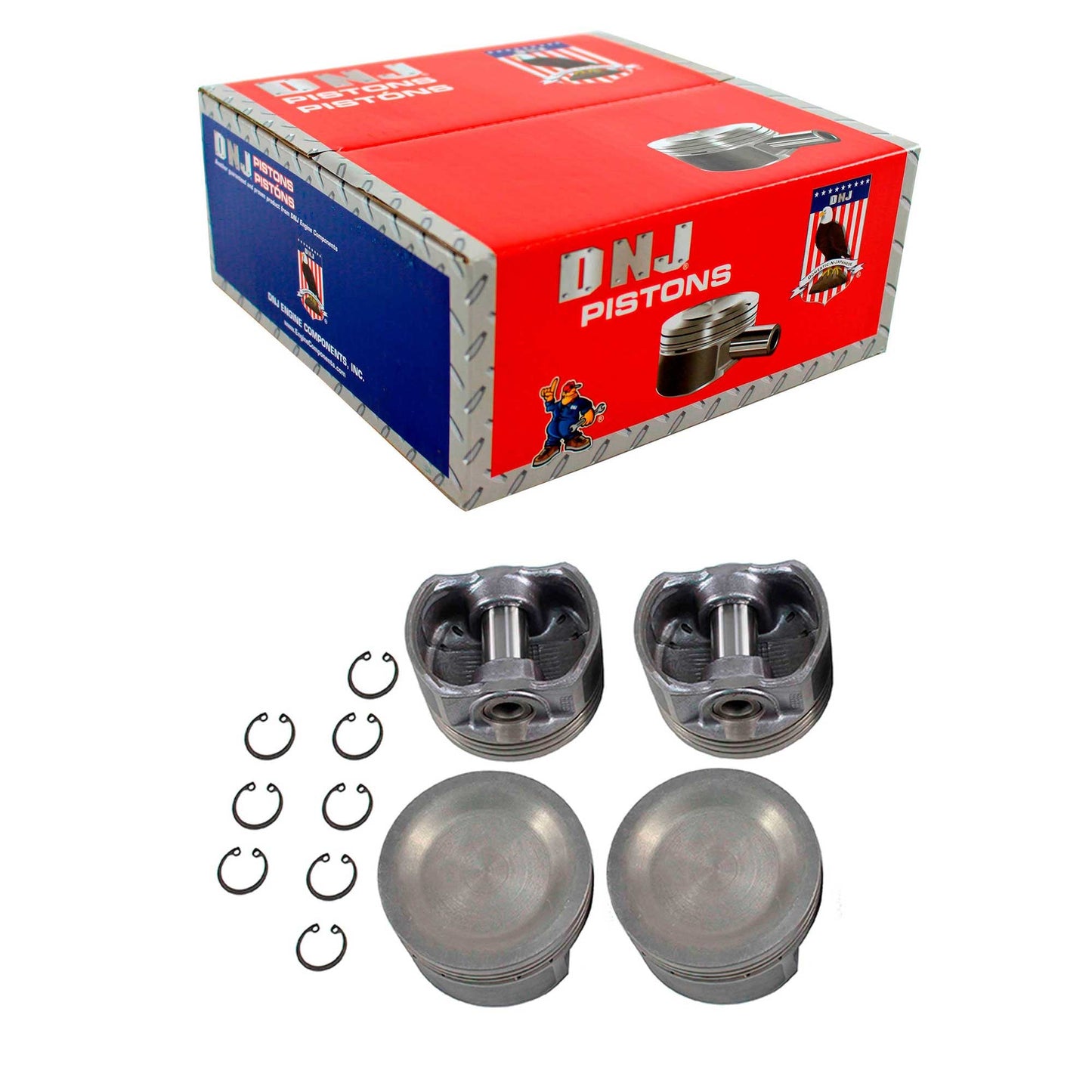 Piston Set 1993-1995 Volkswagen 2.0L (Oversizes Available)