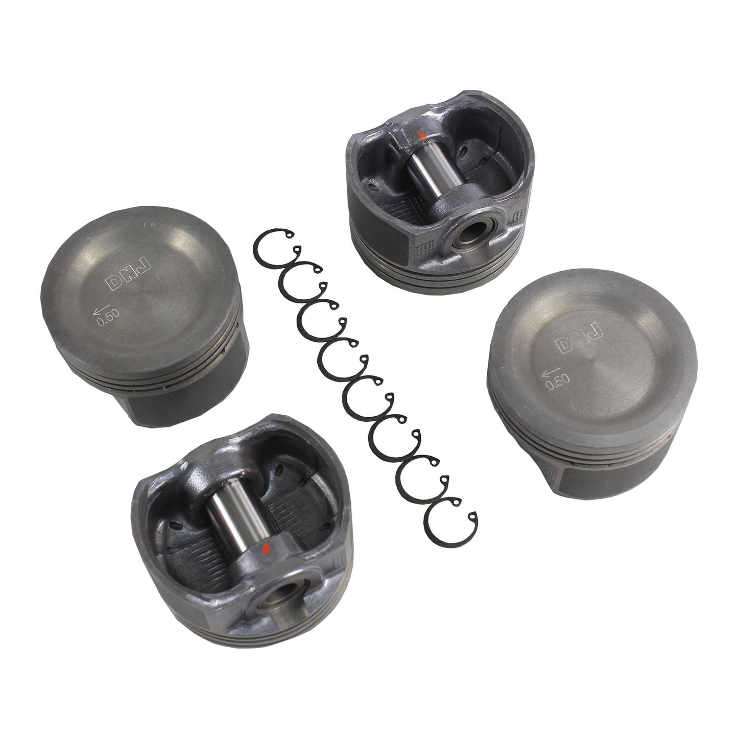 Piston Set 1993-1995 Volkswagen 2.0L (Oversizes Available)