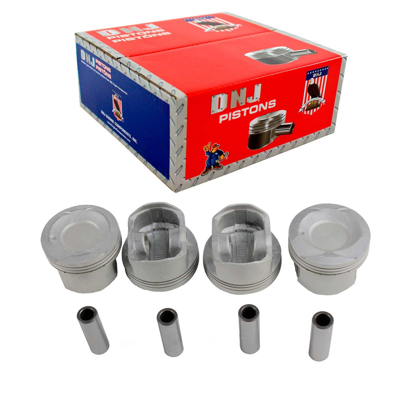 Piston Set 2001-2006 Scion,Toyota 1.5L (Oversizes Available)