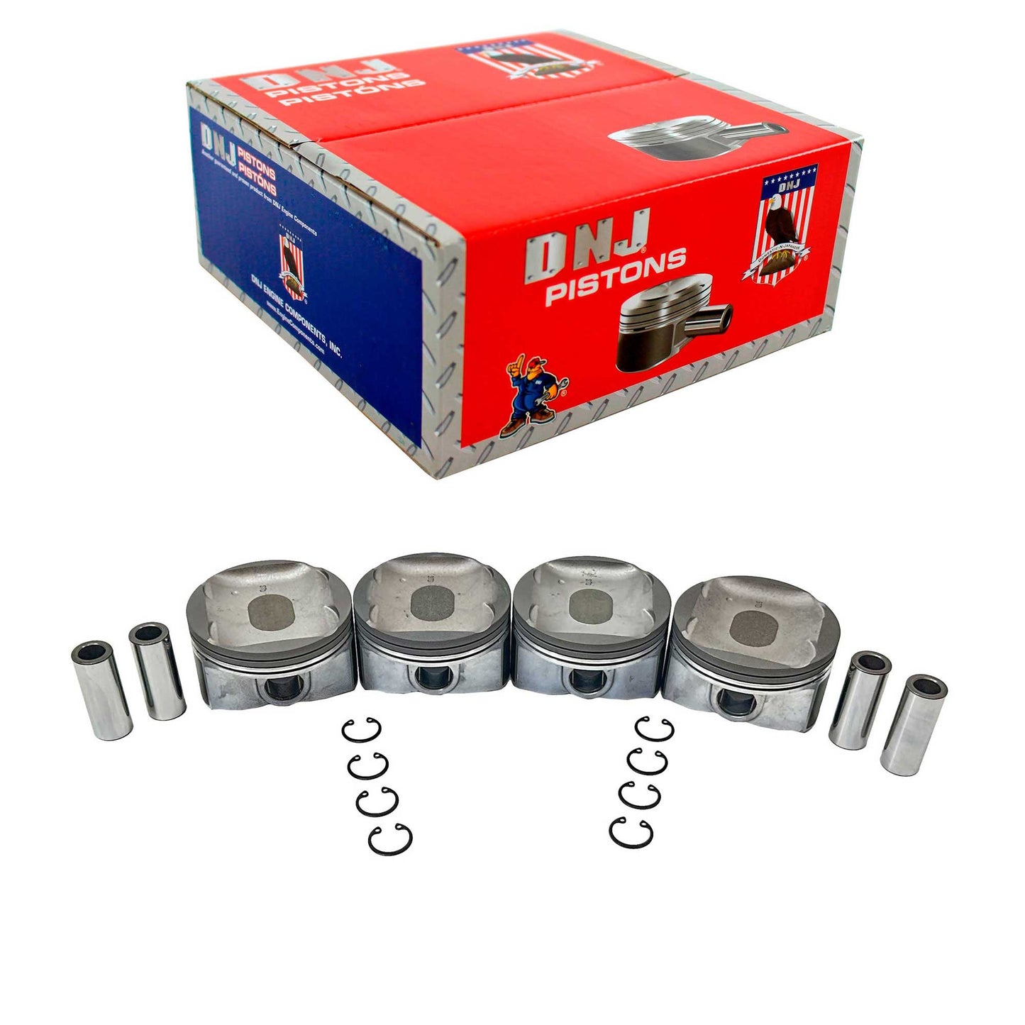 Piston Set 2016-2020 Toyota 2.7L (Oversizes Available)