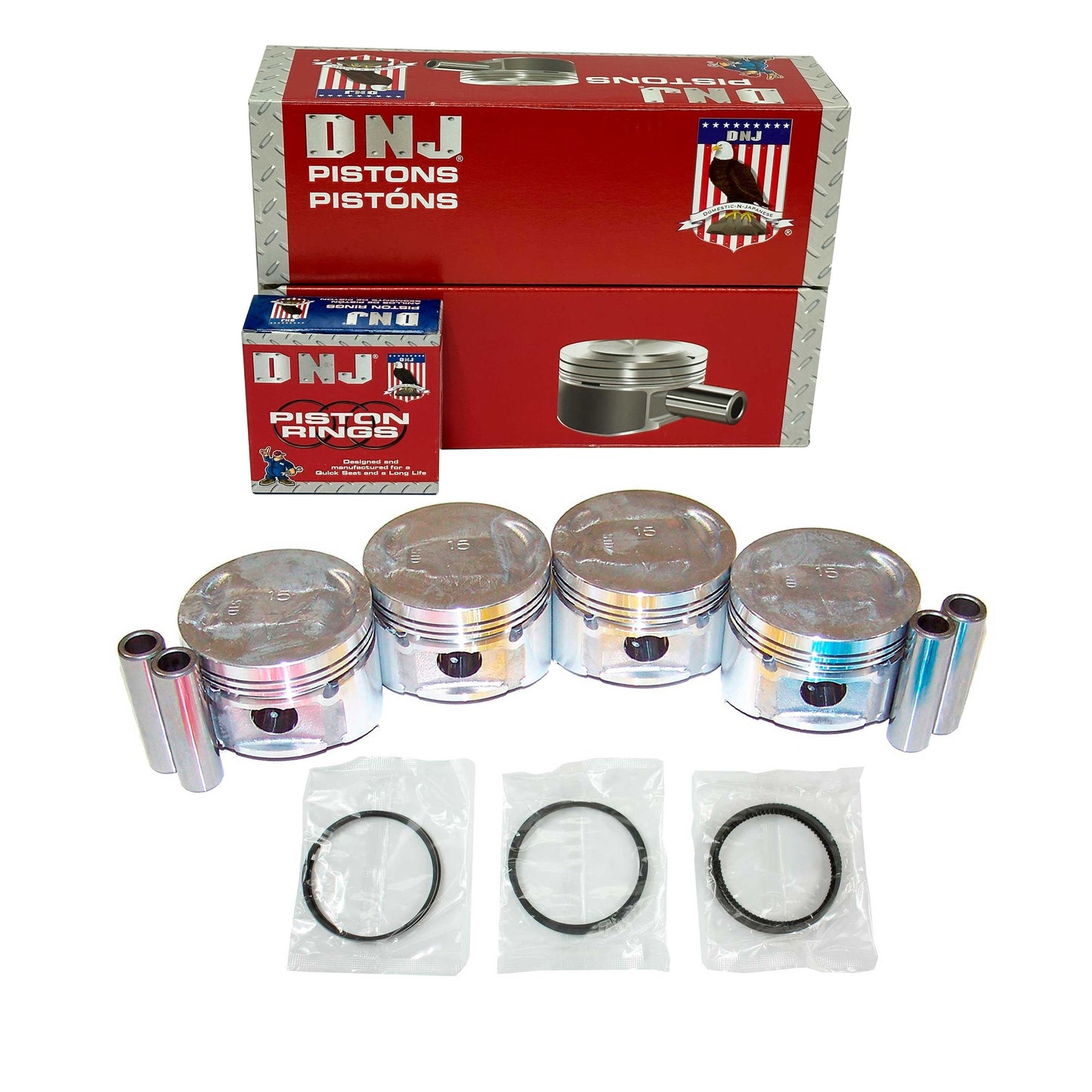 Piston and Ring Kit 1985-1994 Dodge 1.5L