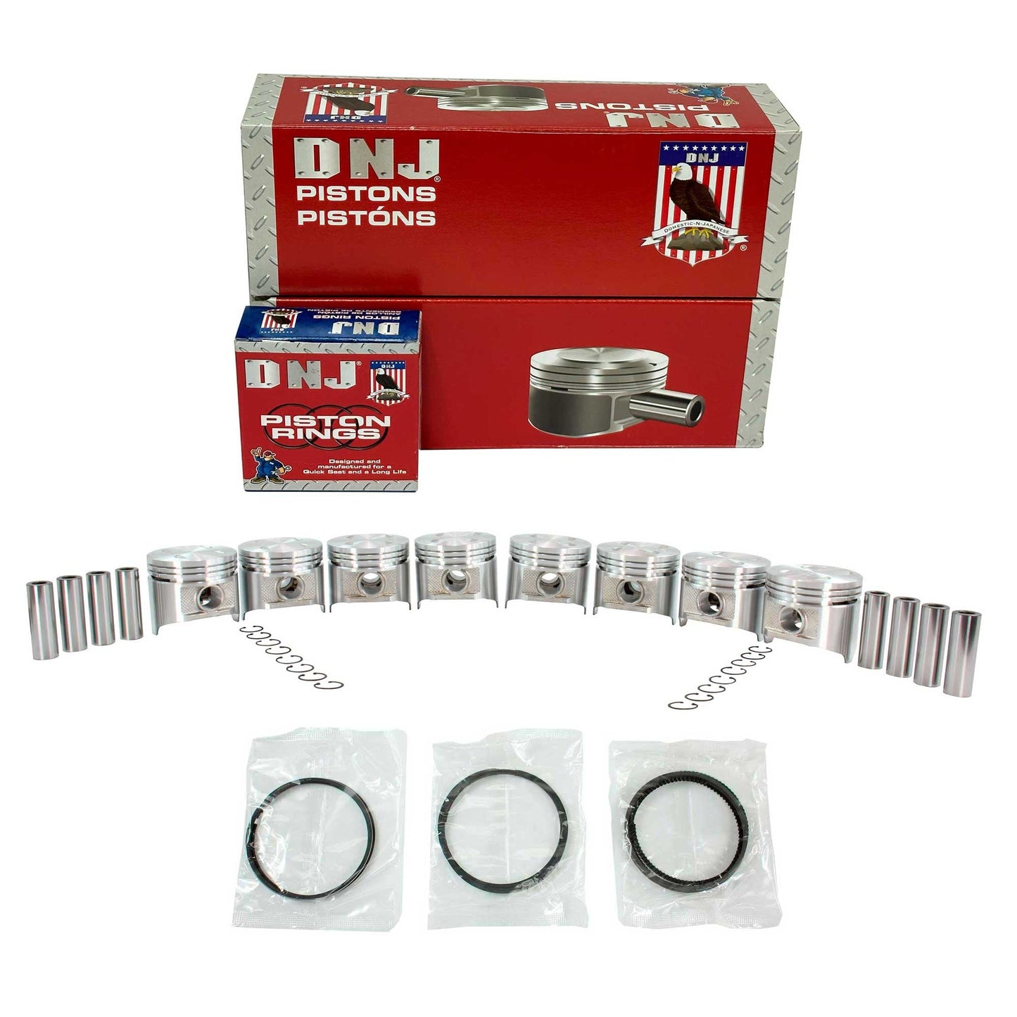 Piston and Ring Set 1987-1991 Dodge 3.9L