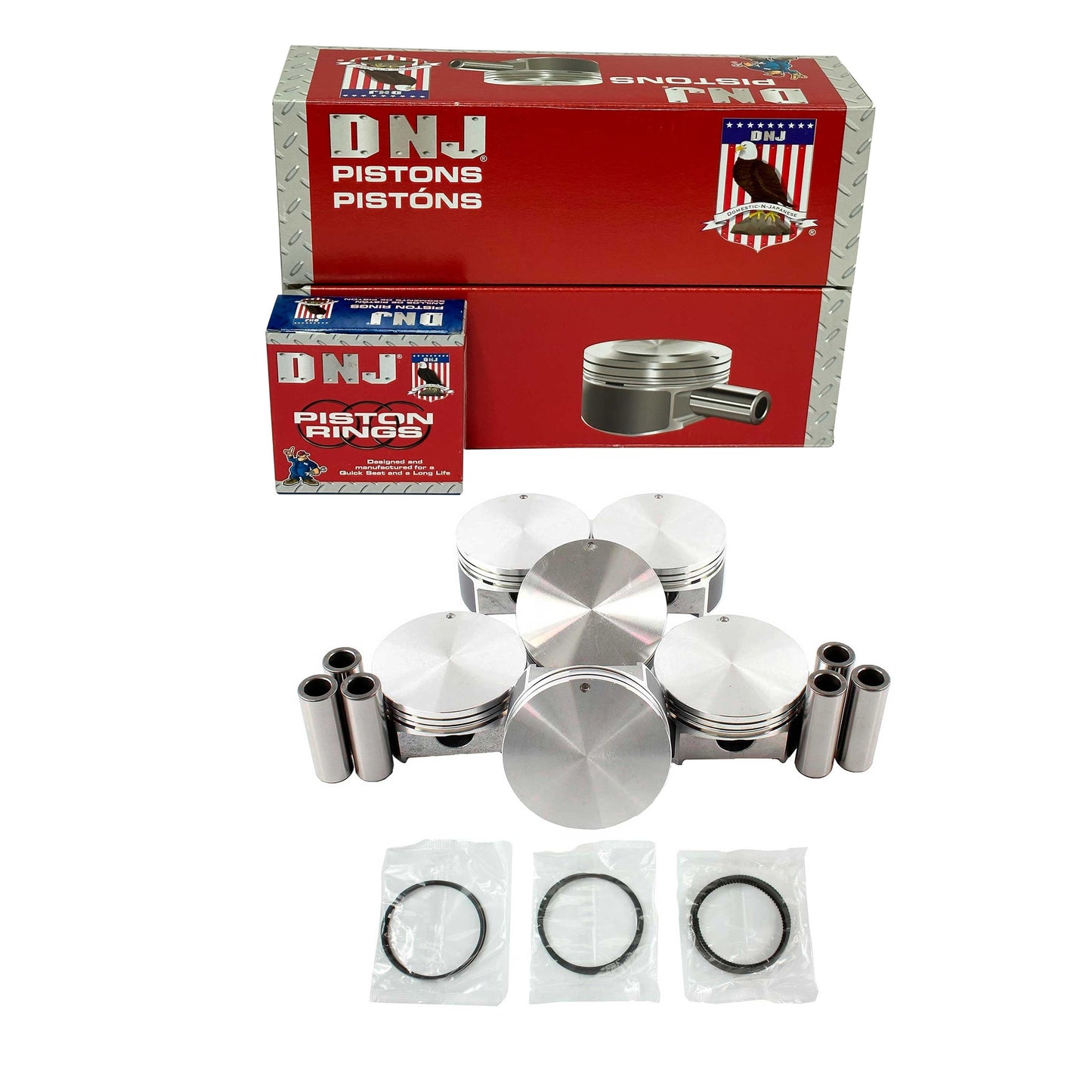 Piston and Ring Set 1998-2010 Chrysler, Dodge, Plymouth 3.3L