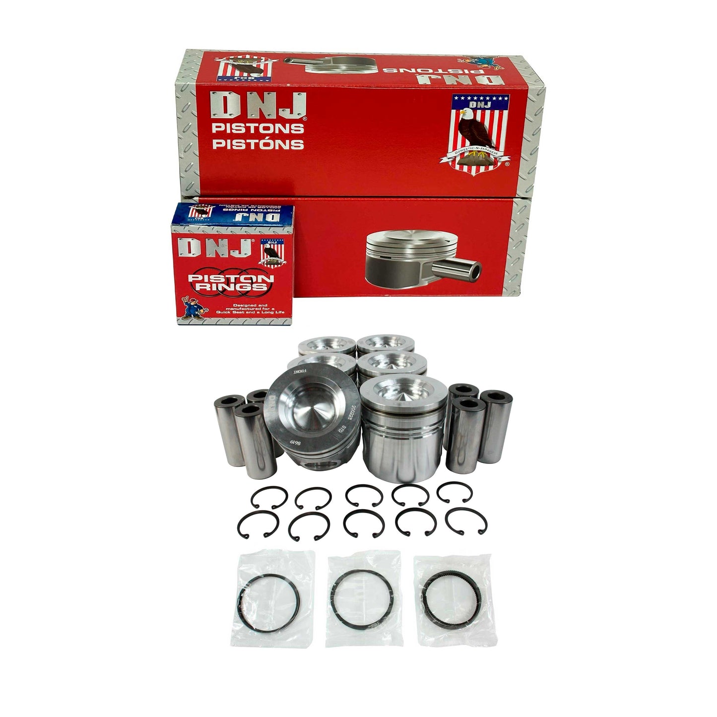 Piston and Ring Set 2007-2017 Dodge, Ram 6.7L