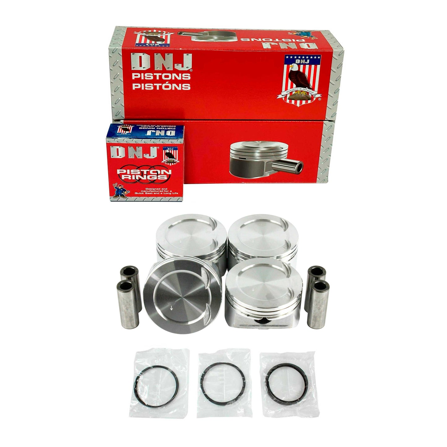 Piston and Ring Set 2008-2017 Mitsubishi 2.4L