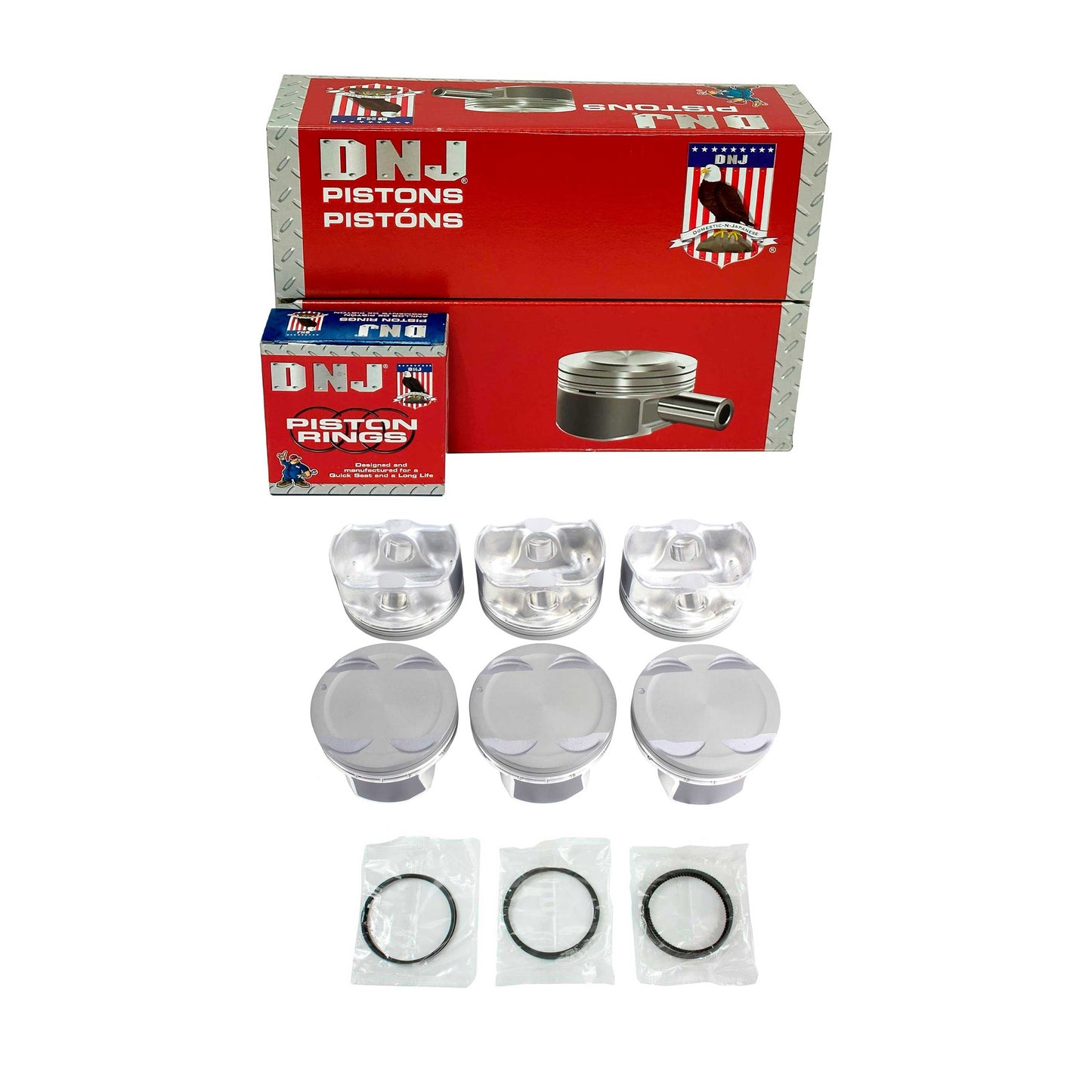Piston and Ring Set 2010-2014 Hyundai, Kia 3.5L