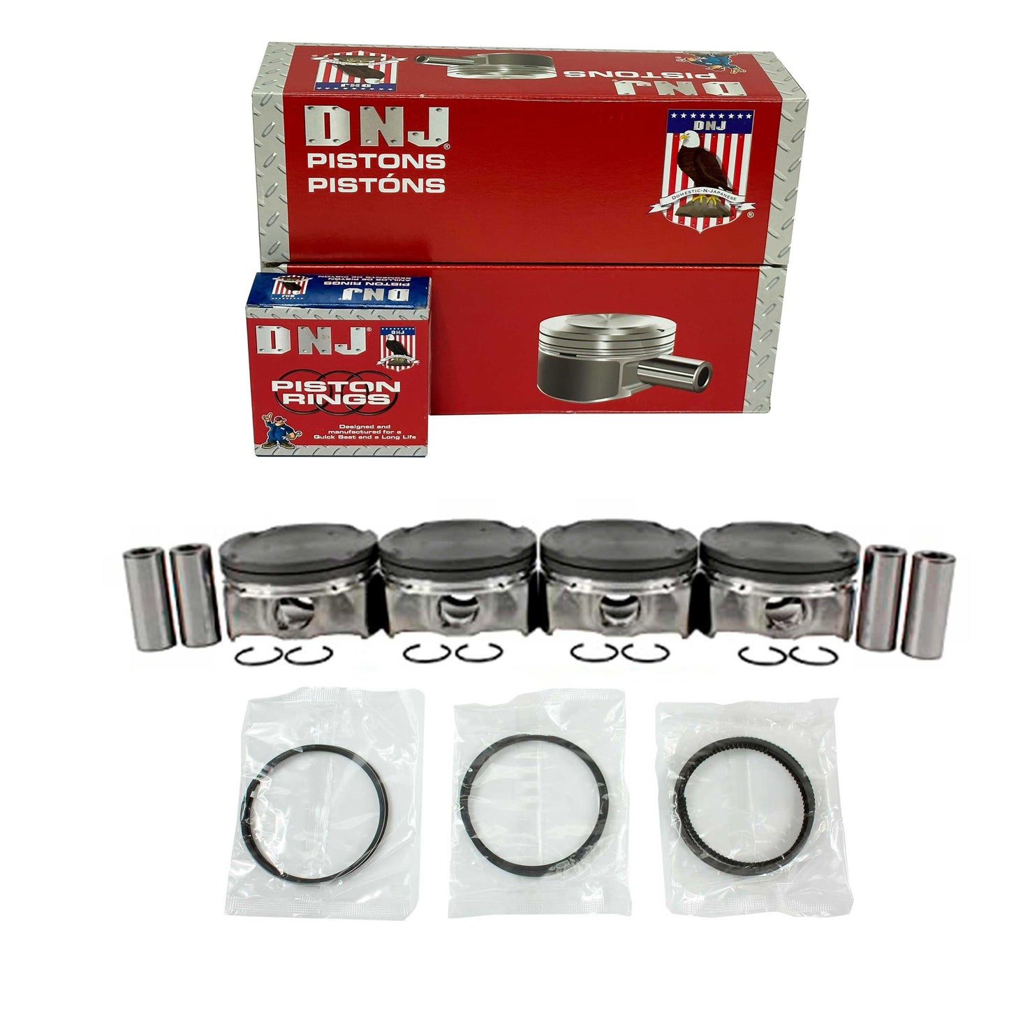 Piston and Ring Set 2012-2013 Kia 2.0L