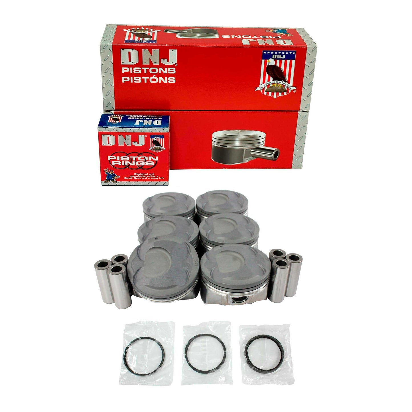 Piston and Ring Set 2012-2016 Hyundai, Kia 3.3L
