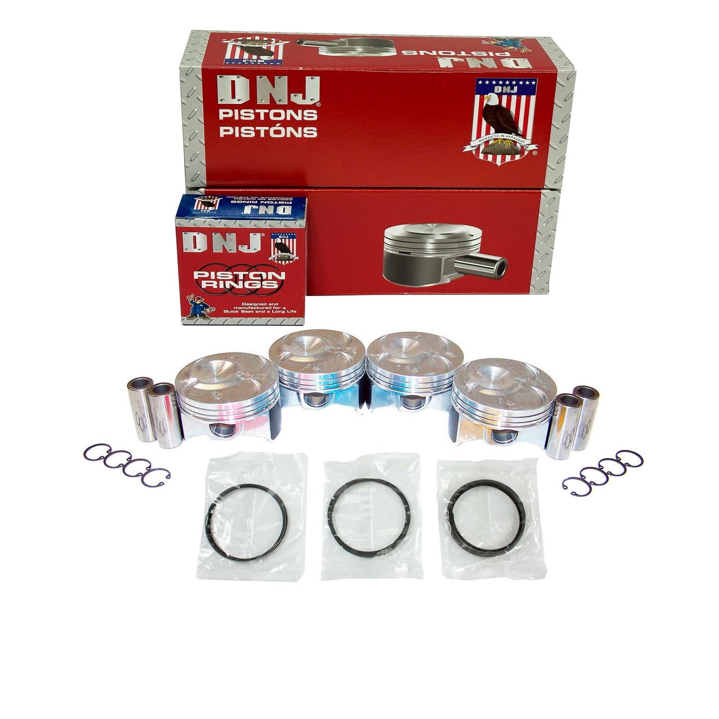 Piston and Ring Set 2002-2006 Acura, Honda 2.0L