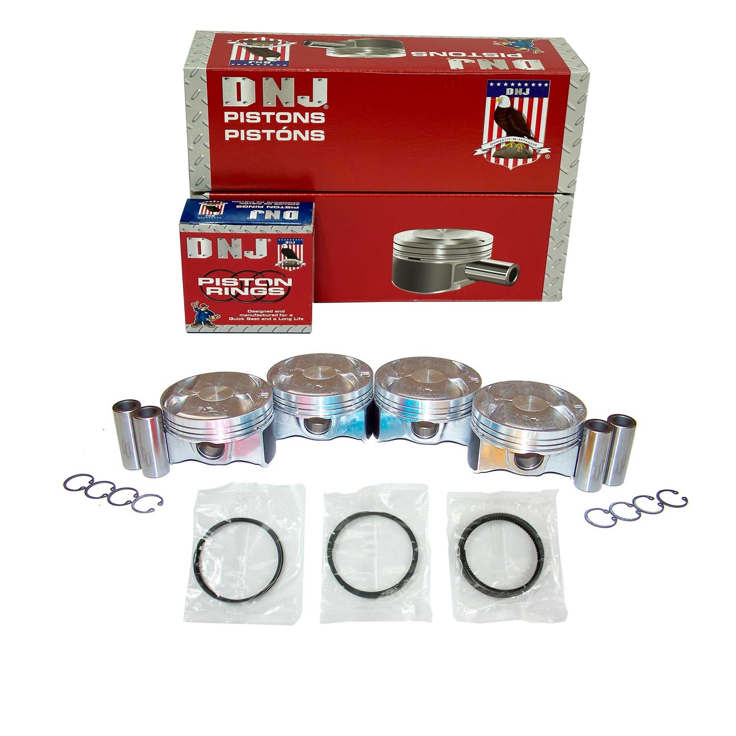 Piston and Ring Set 2009-2012 Acura, Honda 2.4L