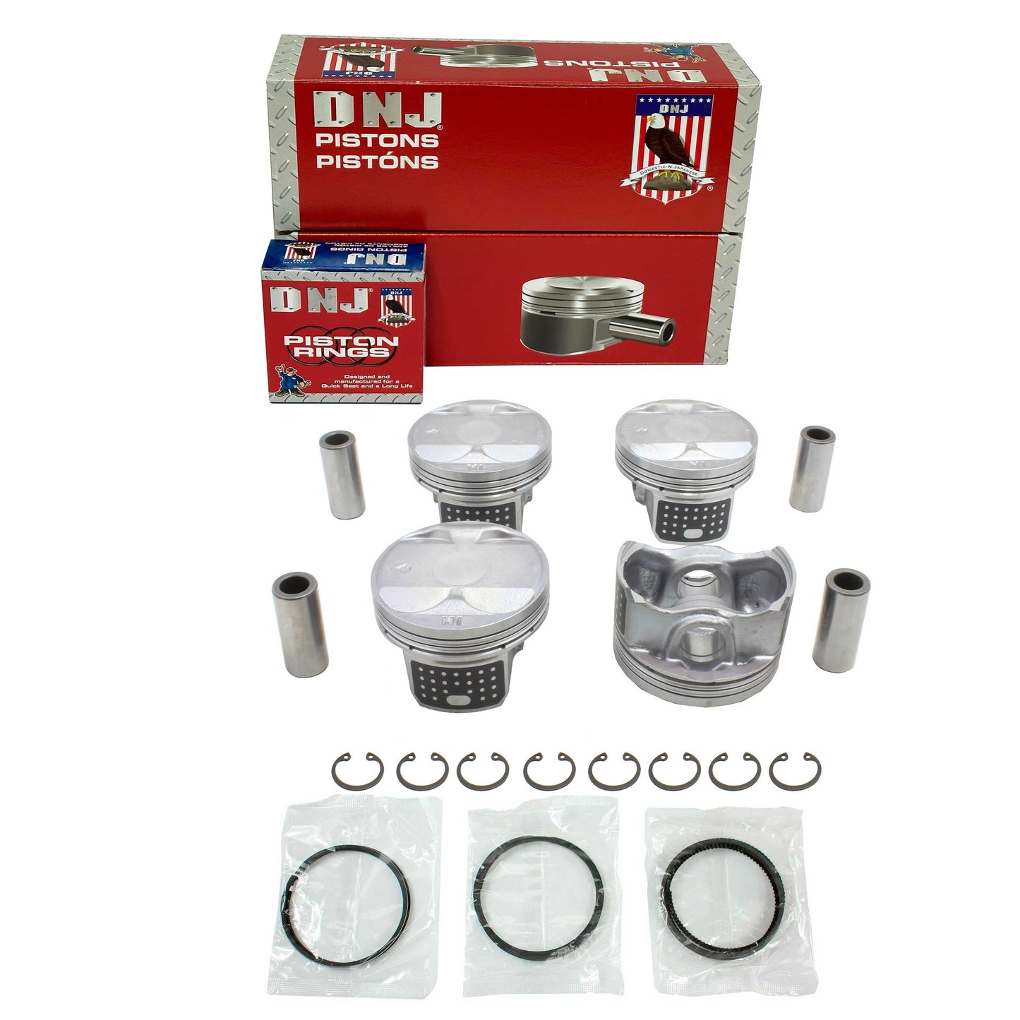 Piston and Ring Set 2012-2015 Honda 2.4L