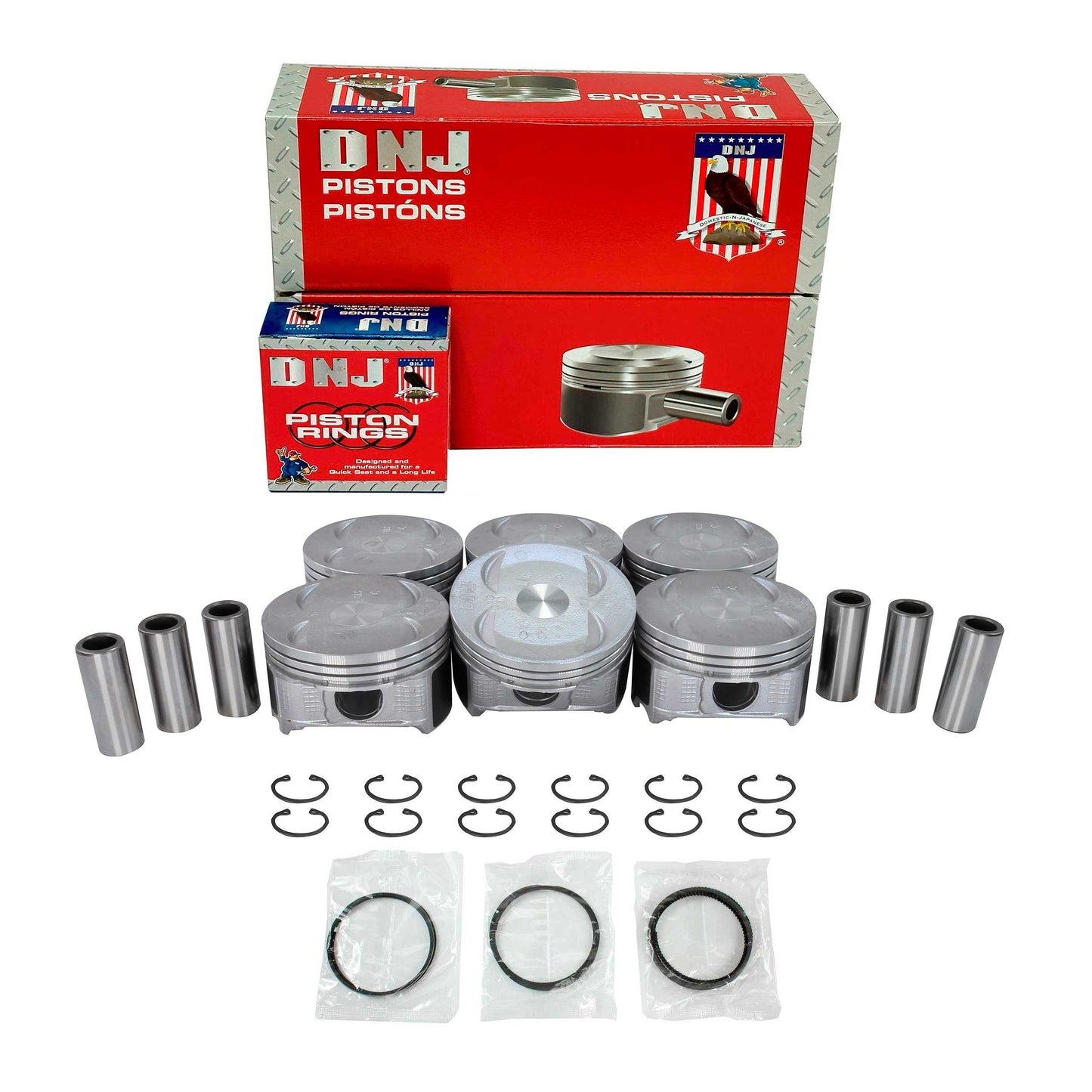 Piston and Ring Set 2011-2017 Honda 3.5L