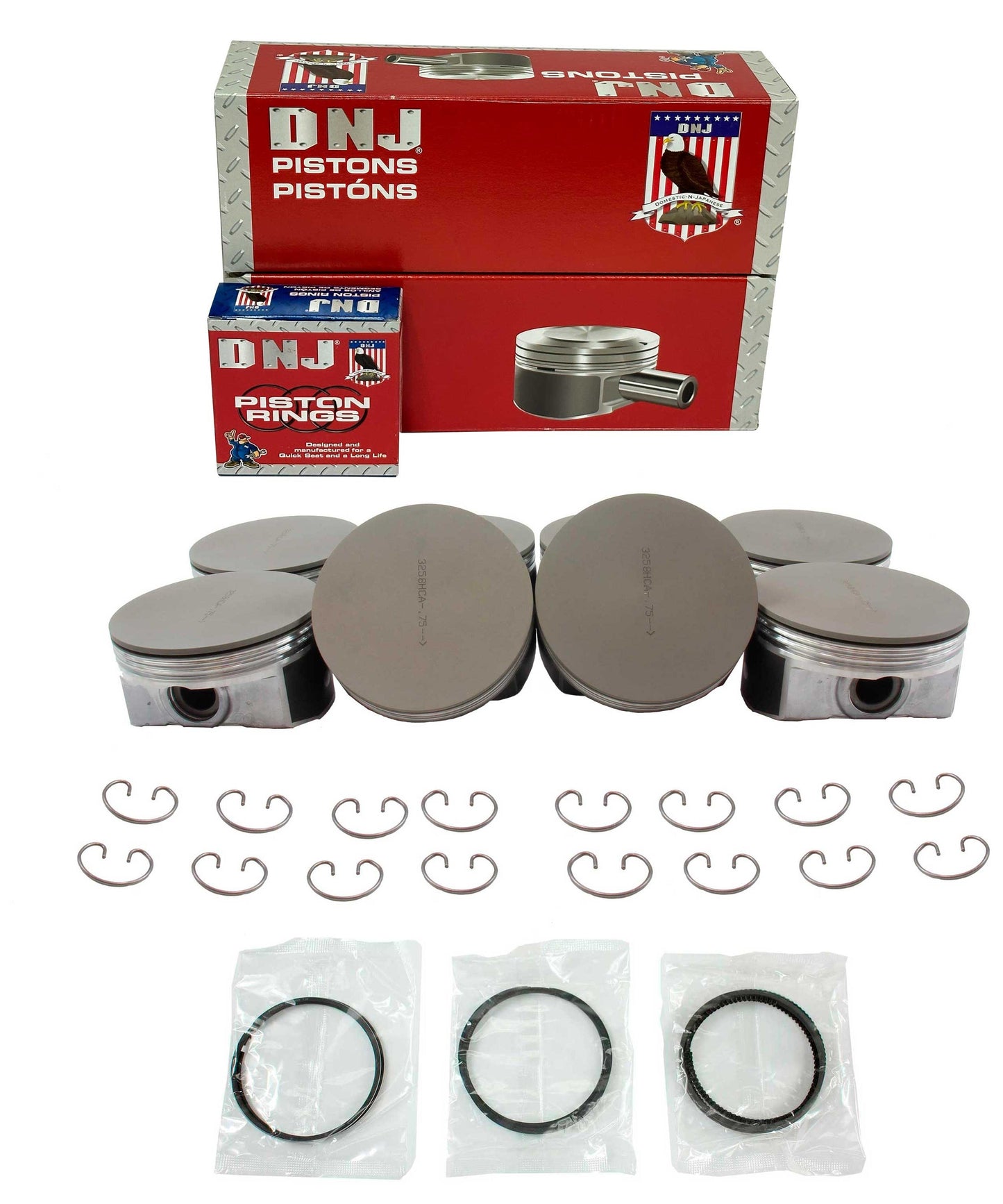 Piston and Ring Kit 2004-2010 Cadillac 4.6L V8