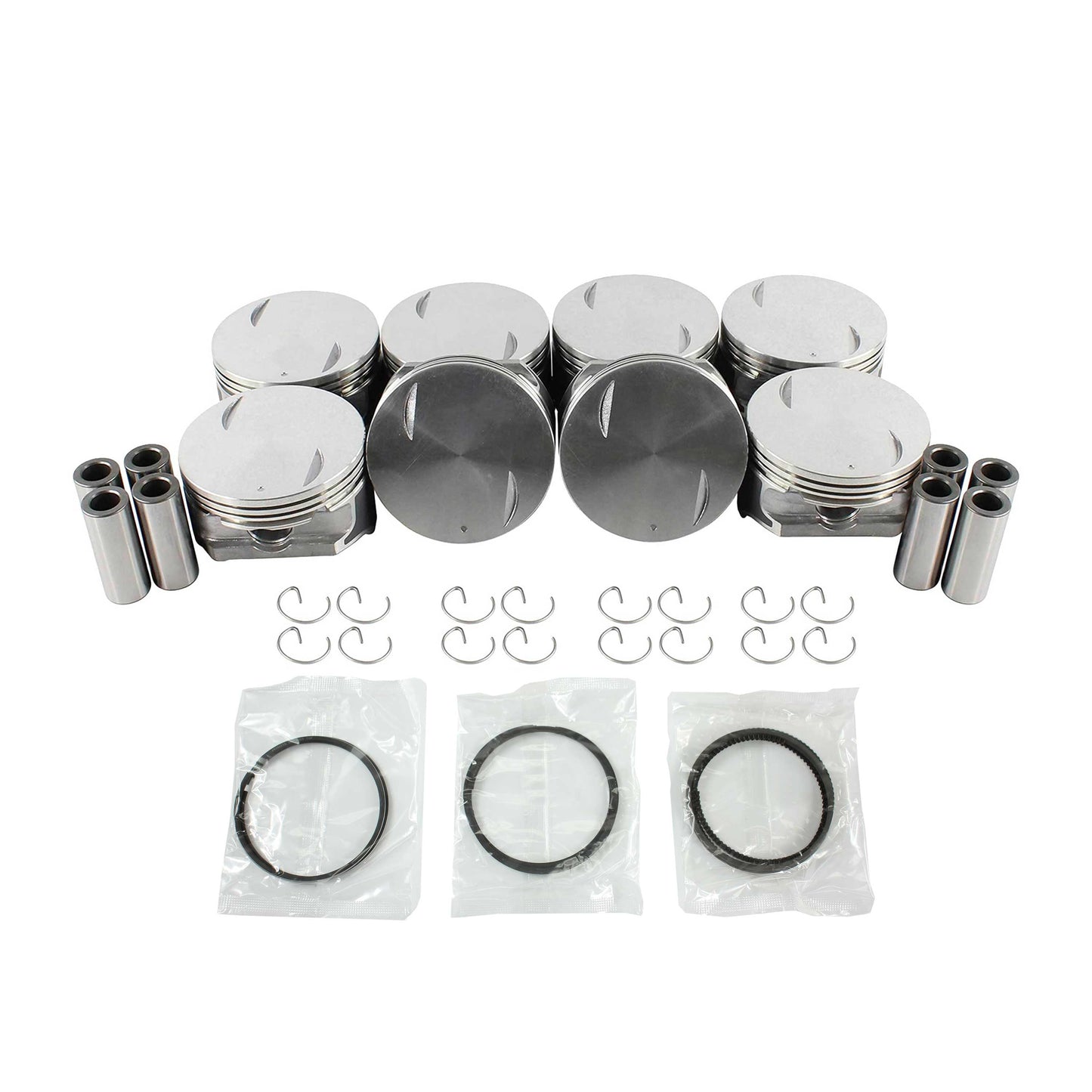 Piston and Ring Set 2001-2007 Chevrolet, GMC 8.1L