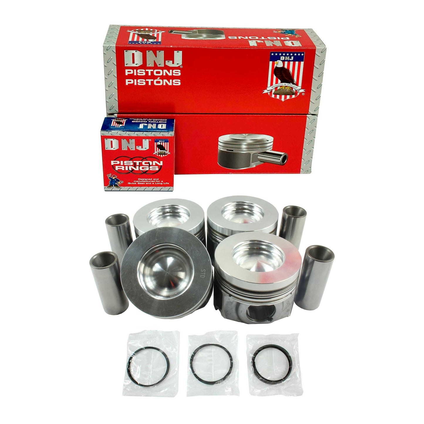 Piston and Ring Set 2010-2016 Chevrolet, GMC 6.6L