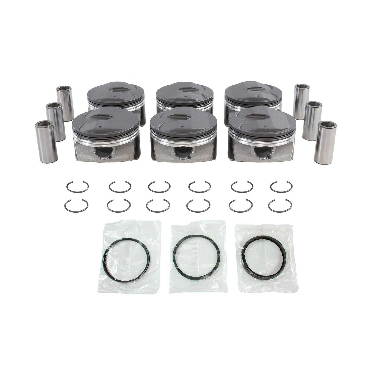 Piston and Ring Set 2010-2014 Buick, Cadillac, Chevrolet, GMC, Saab 3.0L
