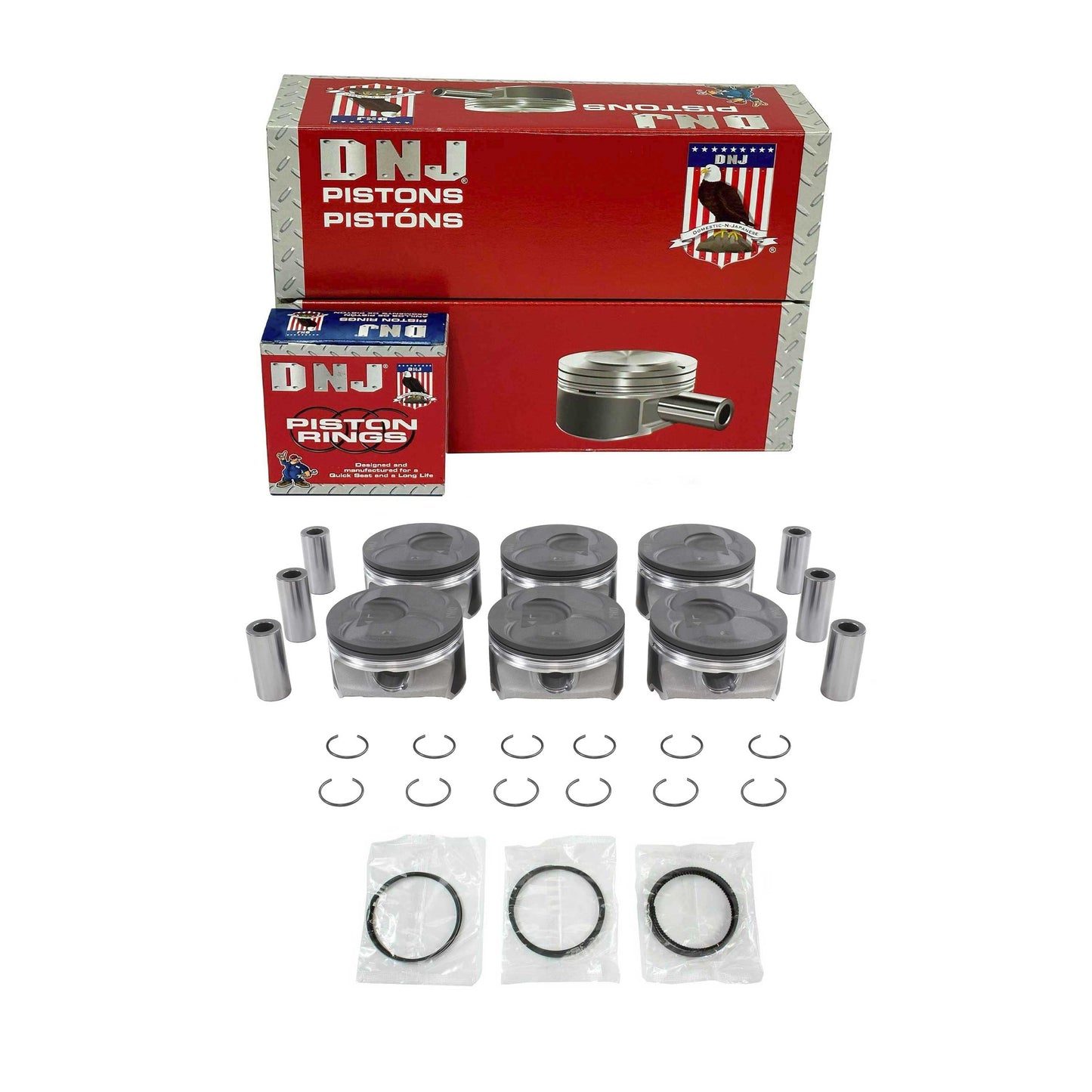 Piston and Ring Set 2012-2017 Buick, Cadillac, Chevrolet, GMC 3.6L