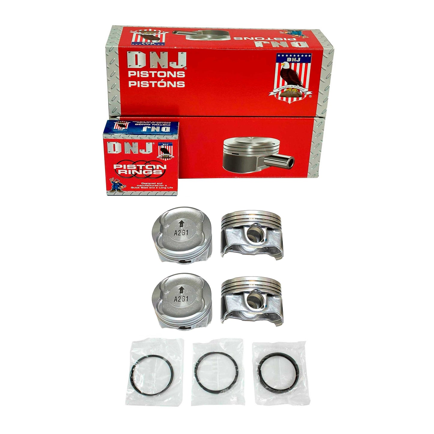 Piston and Ring Set 2013-2015 Chevrolet 1.2L