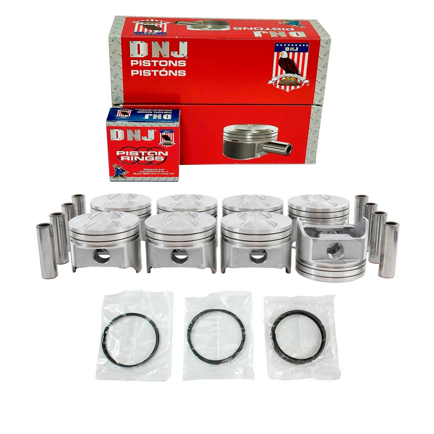Piston and Ring Set 1986-1996 Ford, Lincoln, Mercury 5.0L