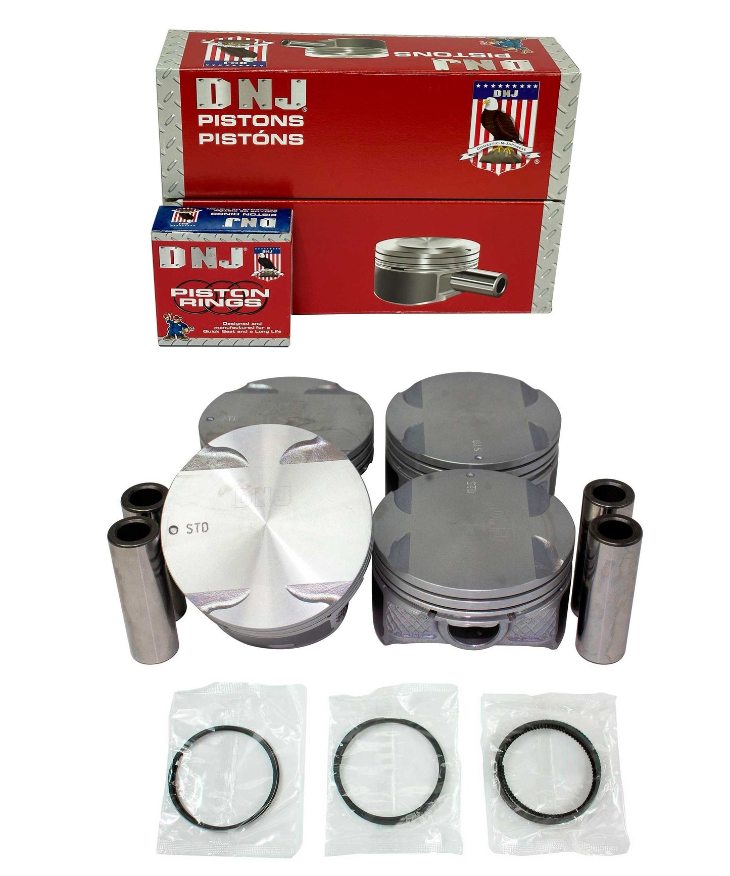 Piston and Ring Set 2011-2014 Mazda 1.5L