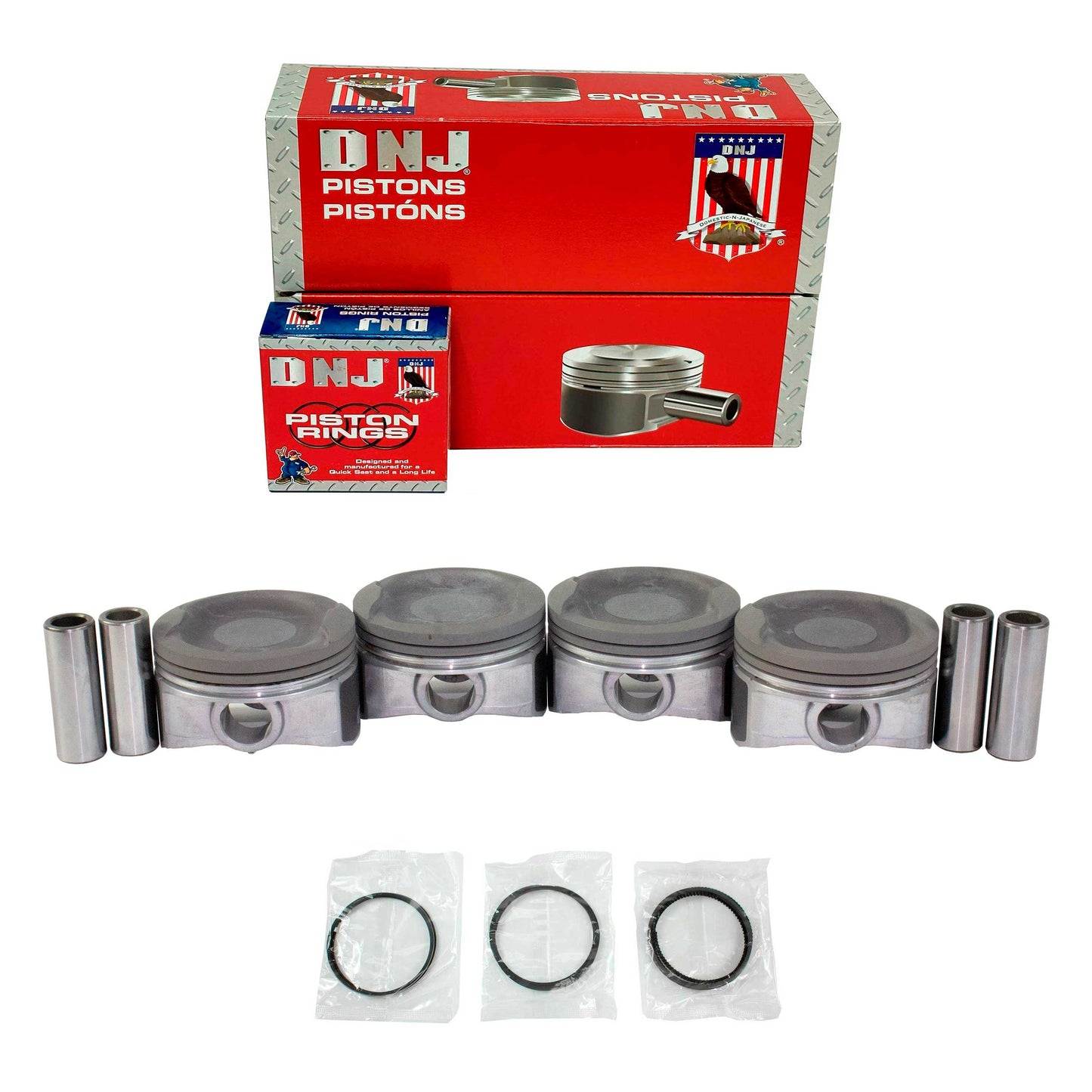 Piston and Ring Set 2012-2019 Toyota 1.5L