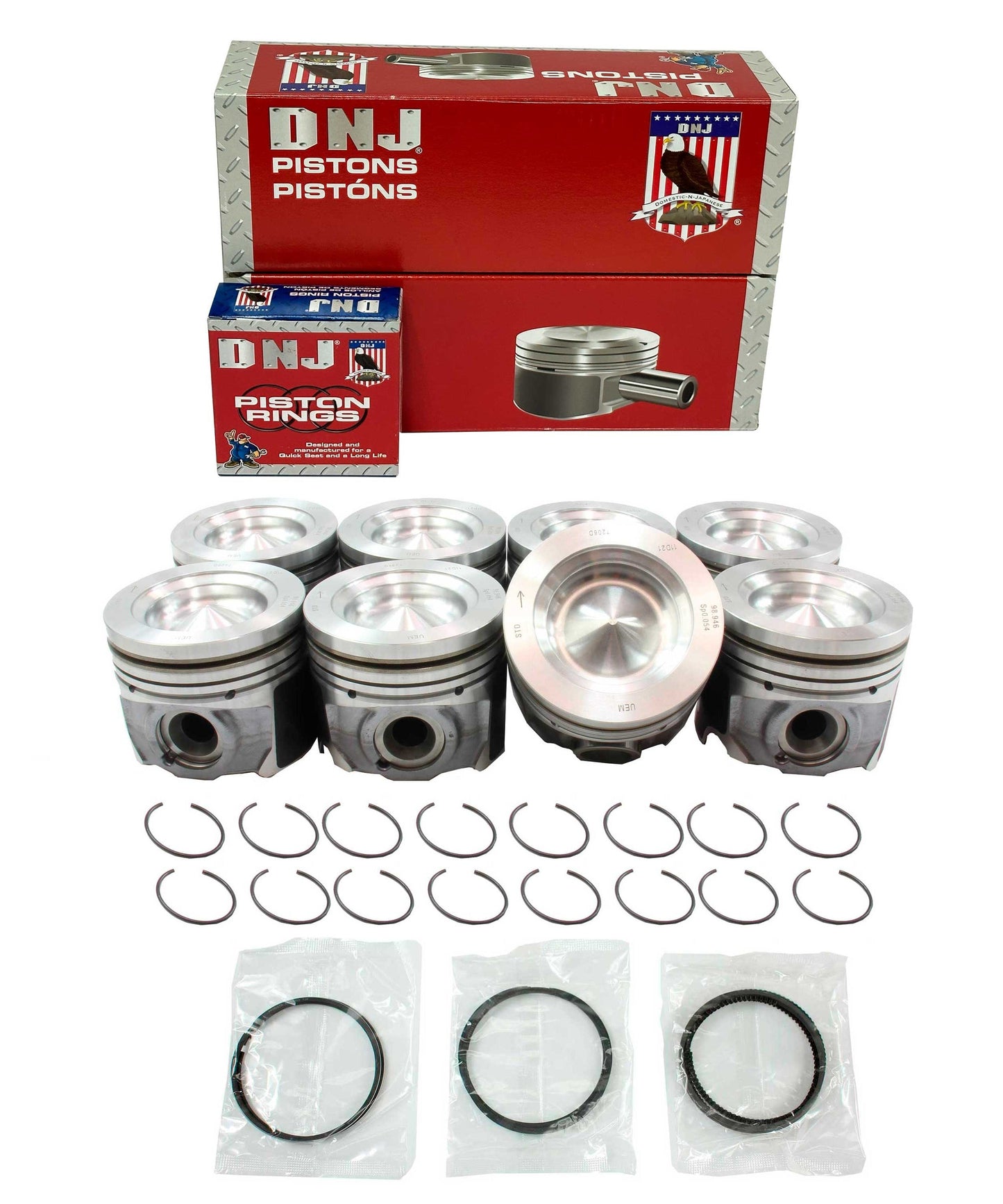 Piston and Ring Kit 2011-2022 Ford 6.7L V8