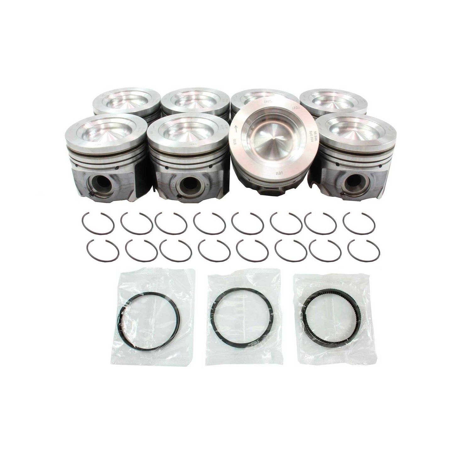 Piston and Ring Kit 2011-2022 Ford 6.7L V8