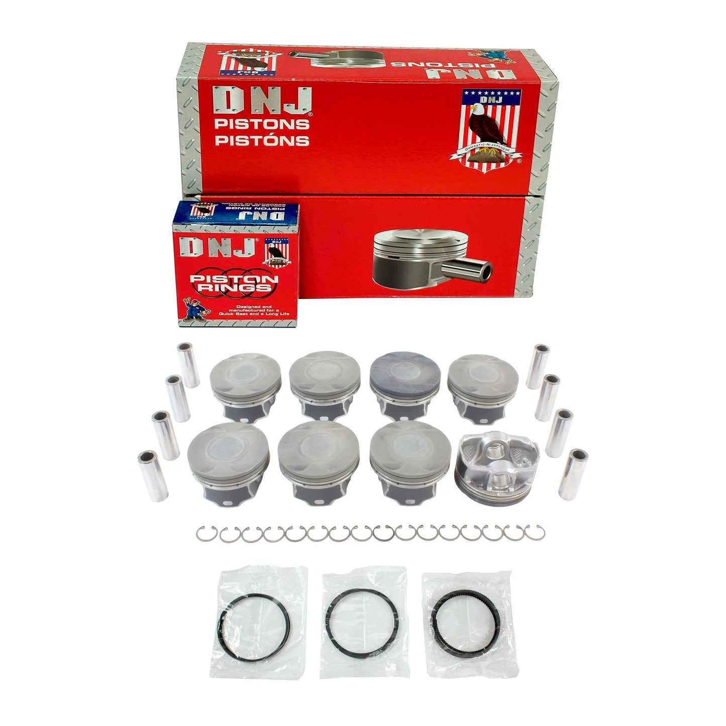Piston and Ring Set 2011-2014 Ford 5.0L