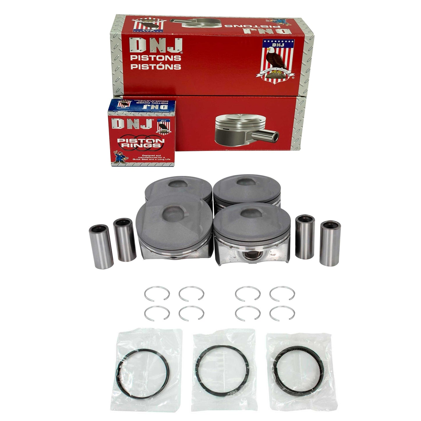 Piston and Ring Set 2012-2013 Mazda 2.0L