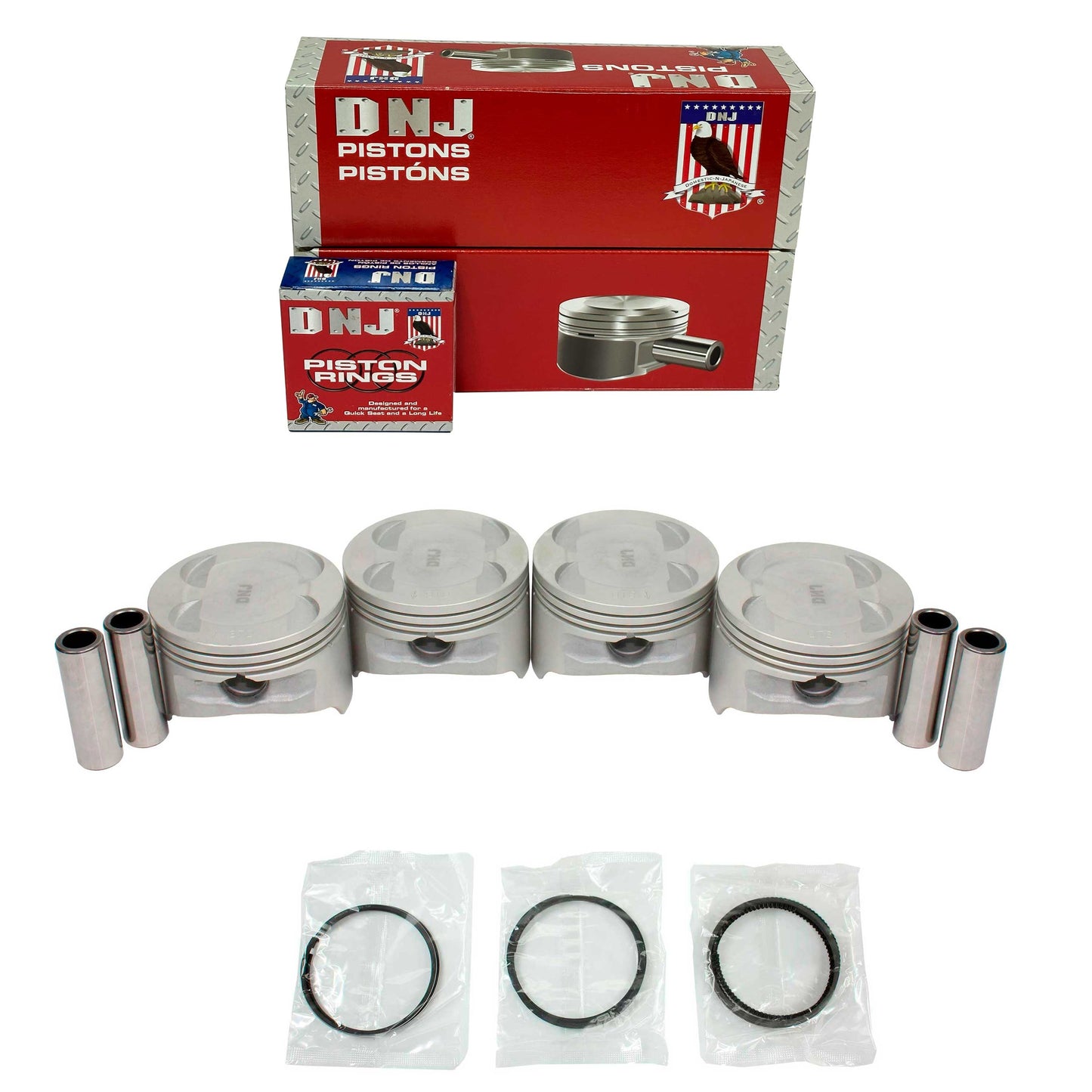 Piston and Ring Set 2011-2013 Ford 1.6L