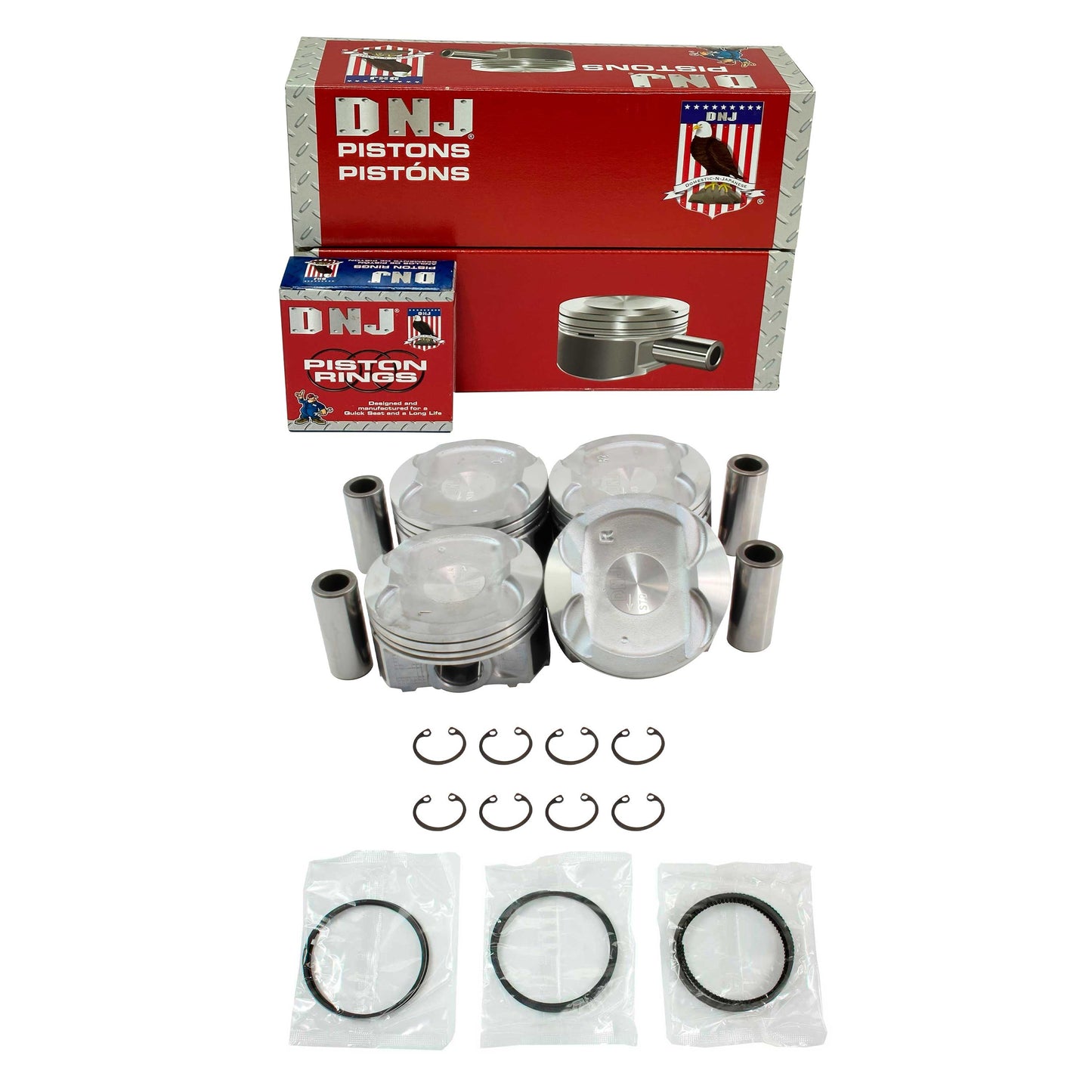Piston and Ring Set 2012-2014 Subaru 2.0L