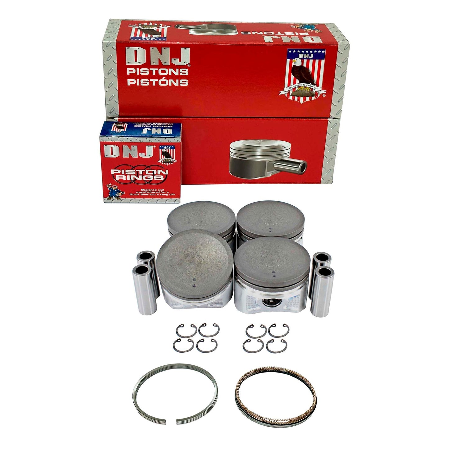Piston and Ring Set 1995-1999 Nissan 1.6L