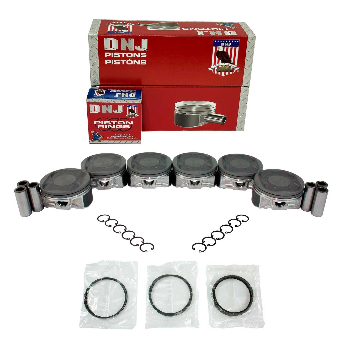 Piston and Ring Set 2015-2016 Nissan 3.5L