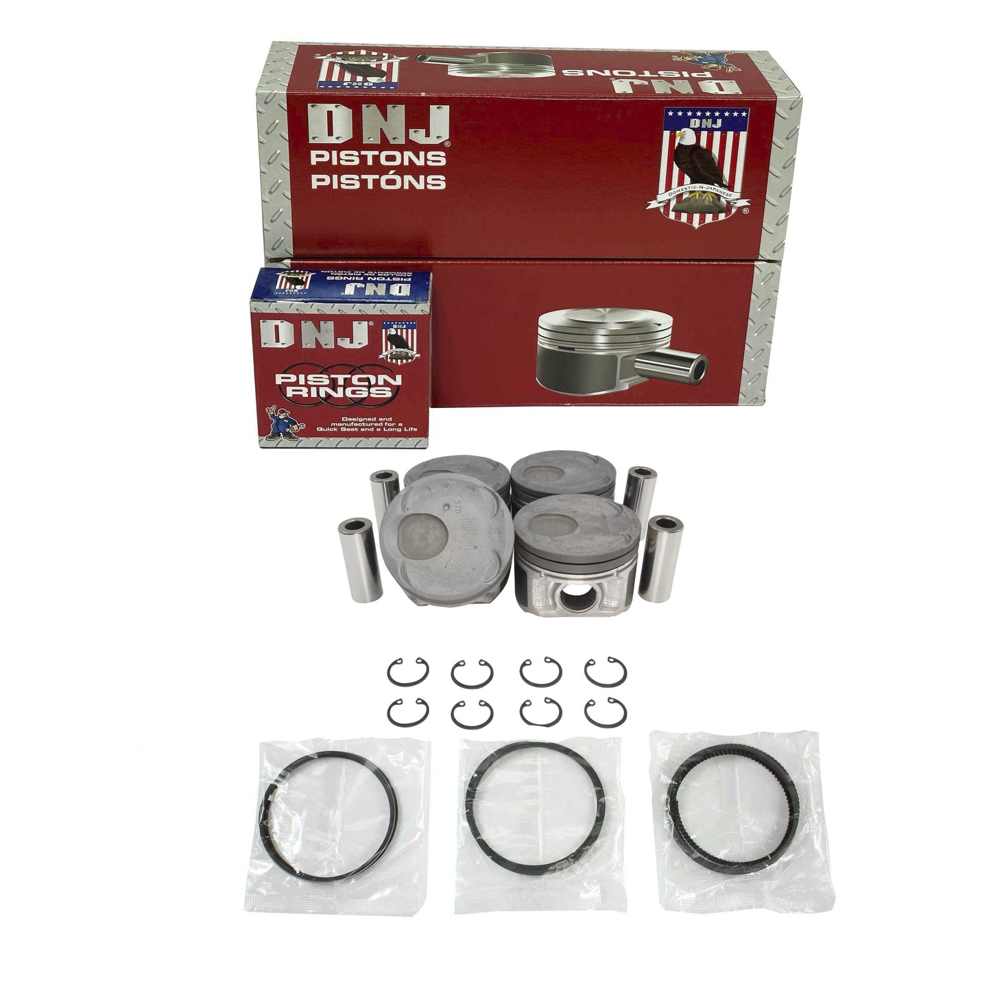 Piston and Ring Set 2011-2017 Nissan 1.6L