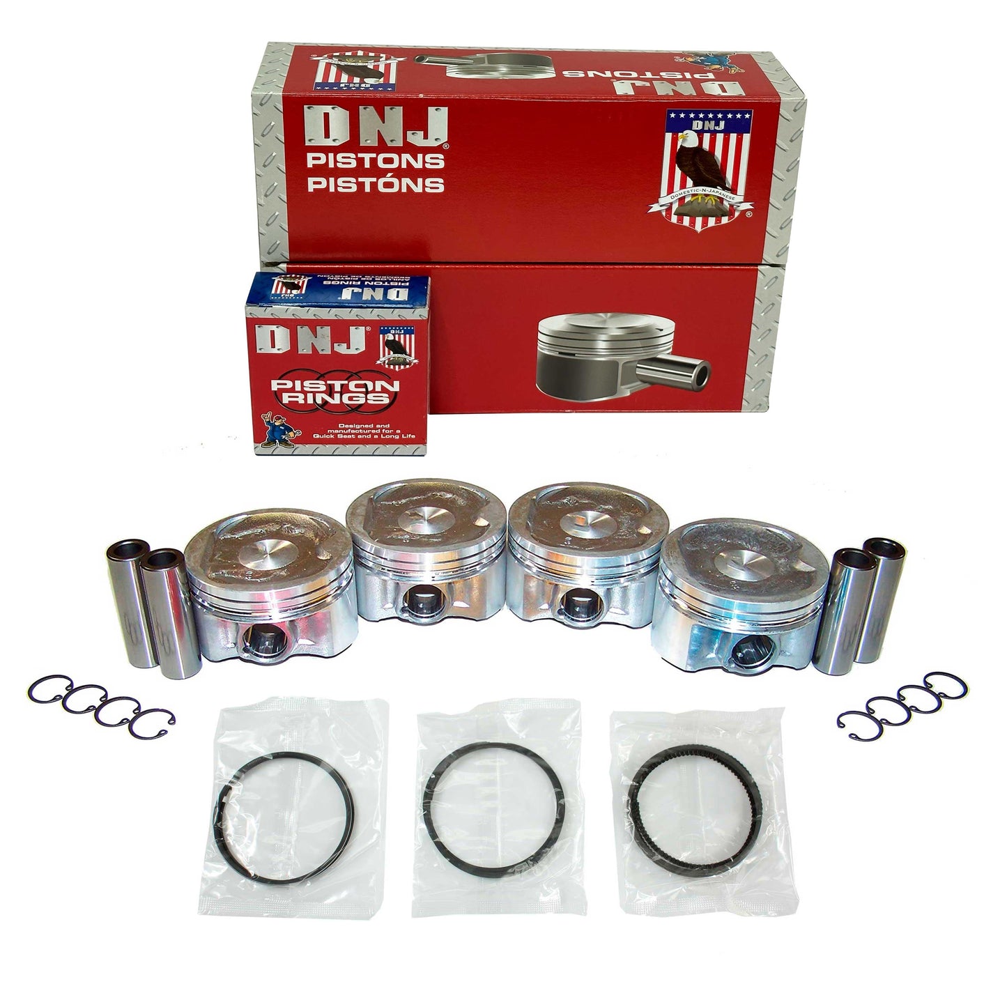 Piston and Ring Set 1998-2001 Toyota 2.2L