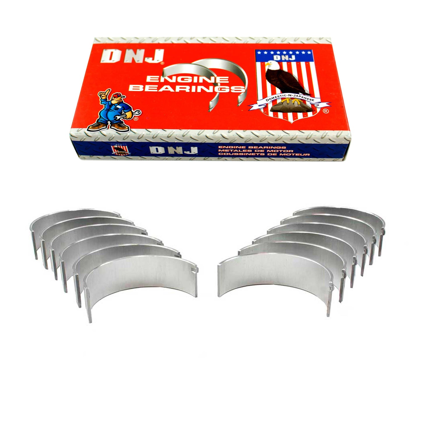 Connecting Rod Bearing Set 1980-1984 Chevrolet,GMC,Pontiac 3.8L (Oversizes Available)