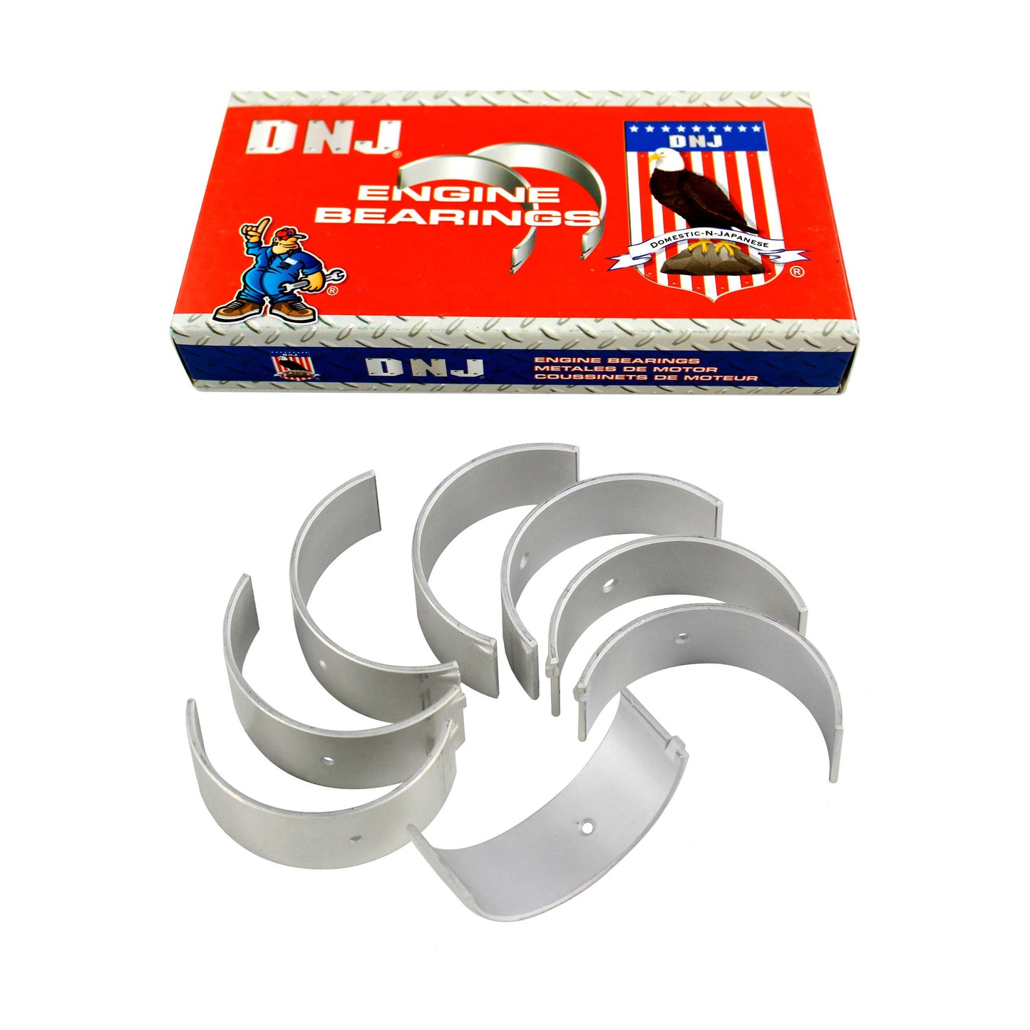 Connecting Rod Bearing Set 1982-1989 Nissan 1.6L-2.0L (Oversizes Available)