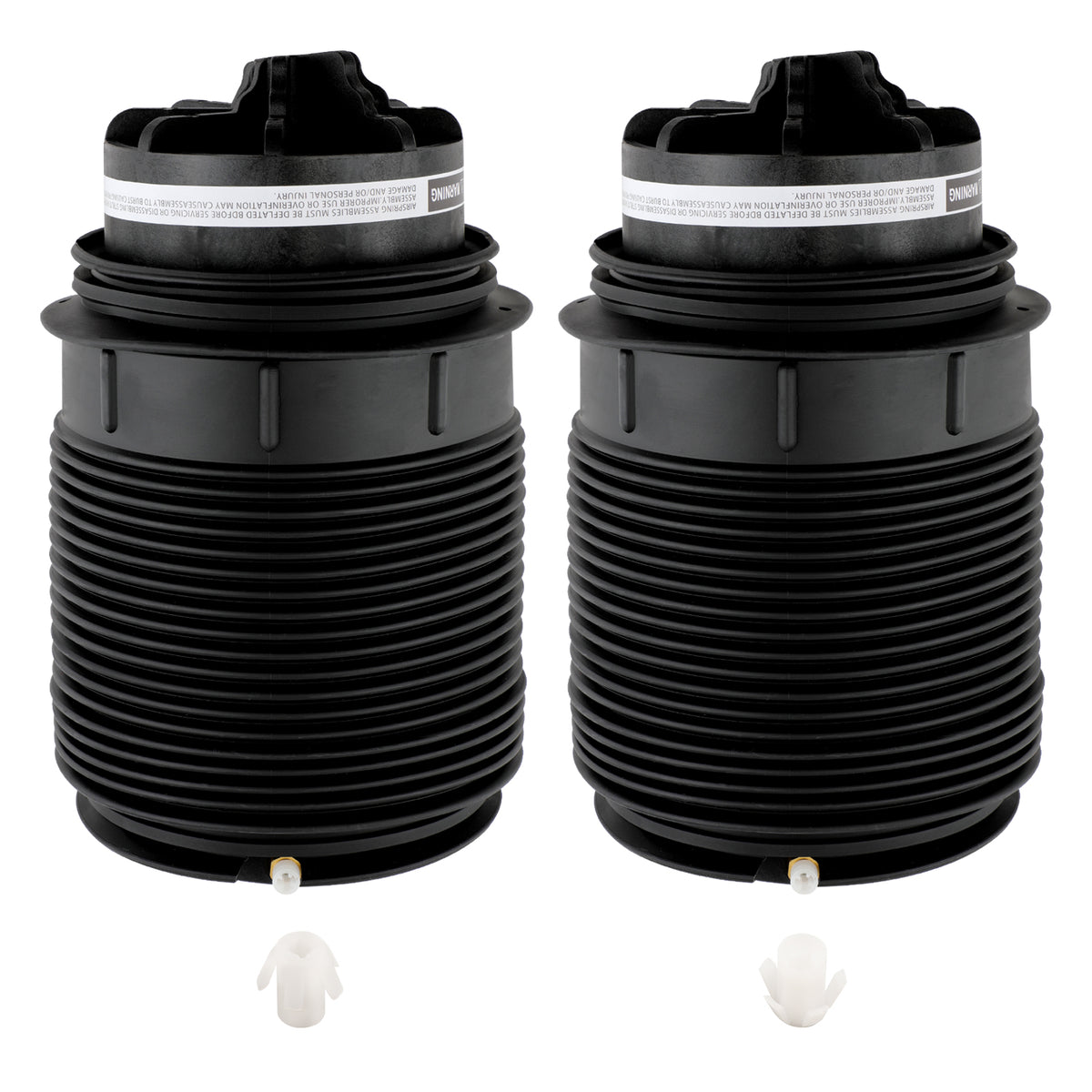 Pair Rear Air Spring Shock Bag compatible For Mercedes CLS400 CLS550 CLS63 AMG E63 AMG