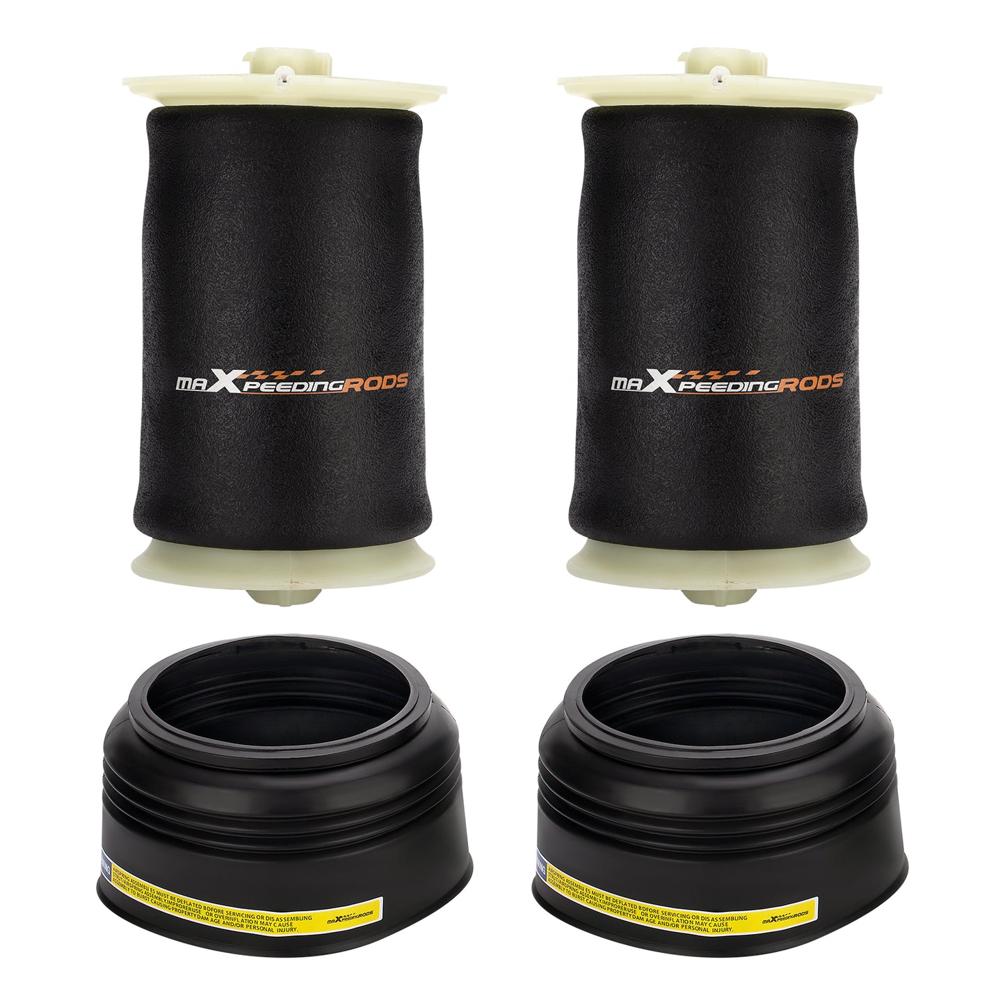 Pair Air Spring Bag Air Suspension Pair compatible For BMW X5 E70 xDrive35d M Sport 2007-13