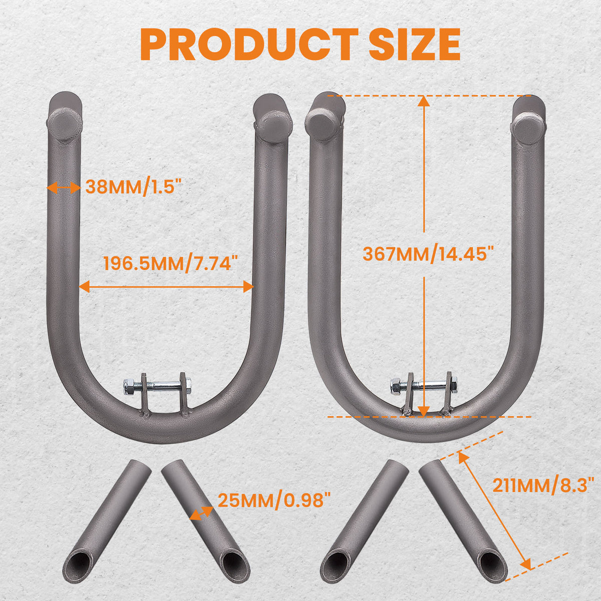 New Universal Shock Hoop Kit compatible For Toyota Pickup 110164-1-KIT