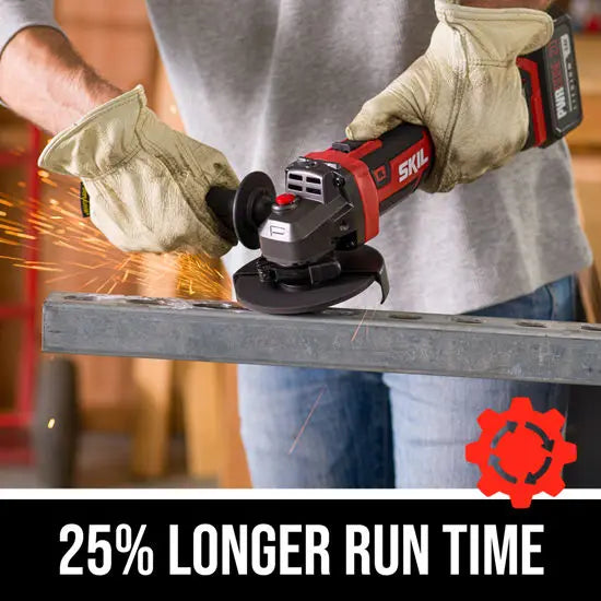 SKIL AG2907-1A PWR CORE 20™ Brushless 20V 4-1/2 IN. Angle Grinder Kit