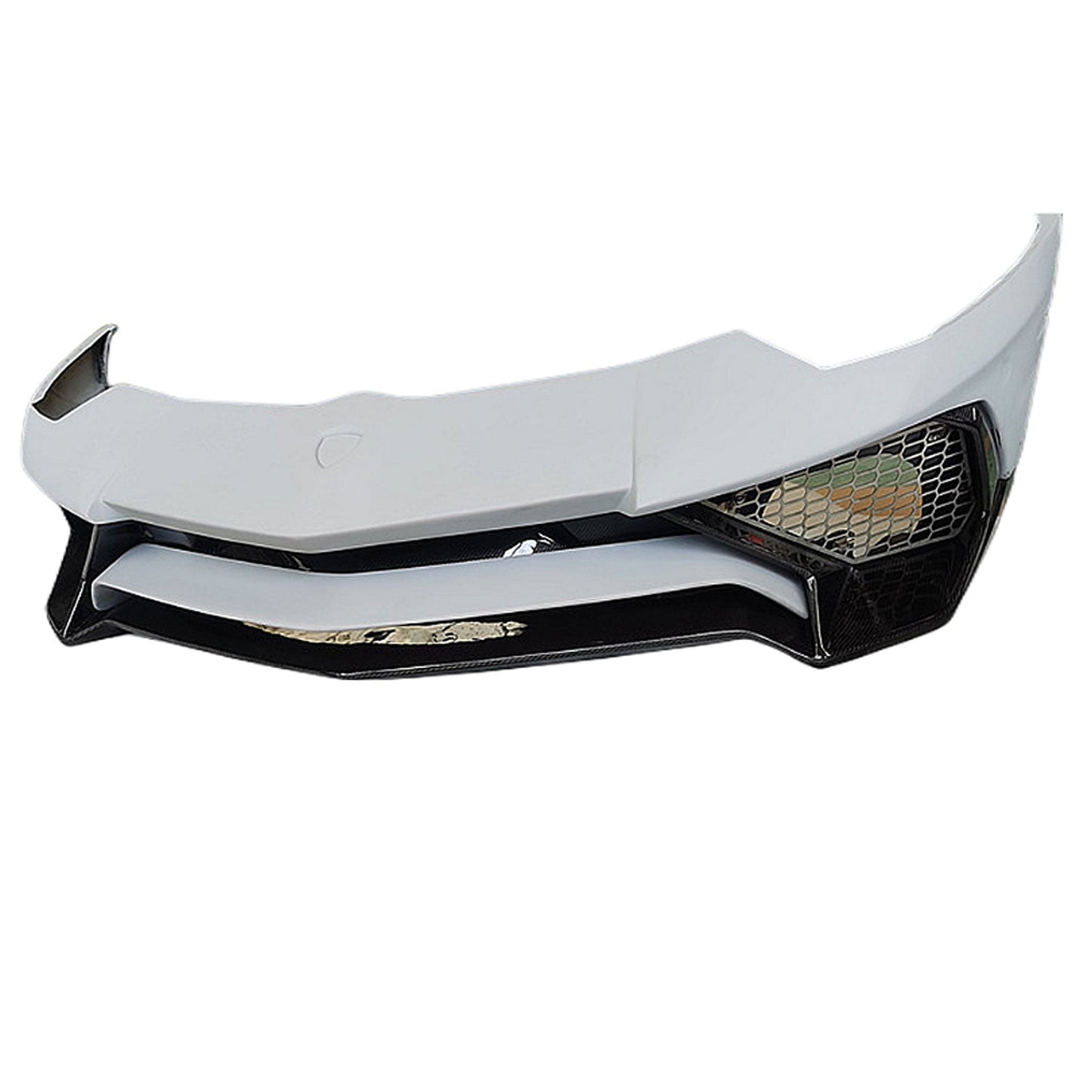 LP750 SV Style Semi Carbon Fiber Front Bumper for Lamborghini Aventador LP700 LP720 Upgrade
