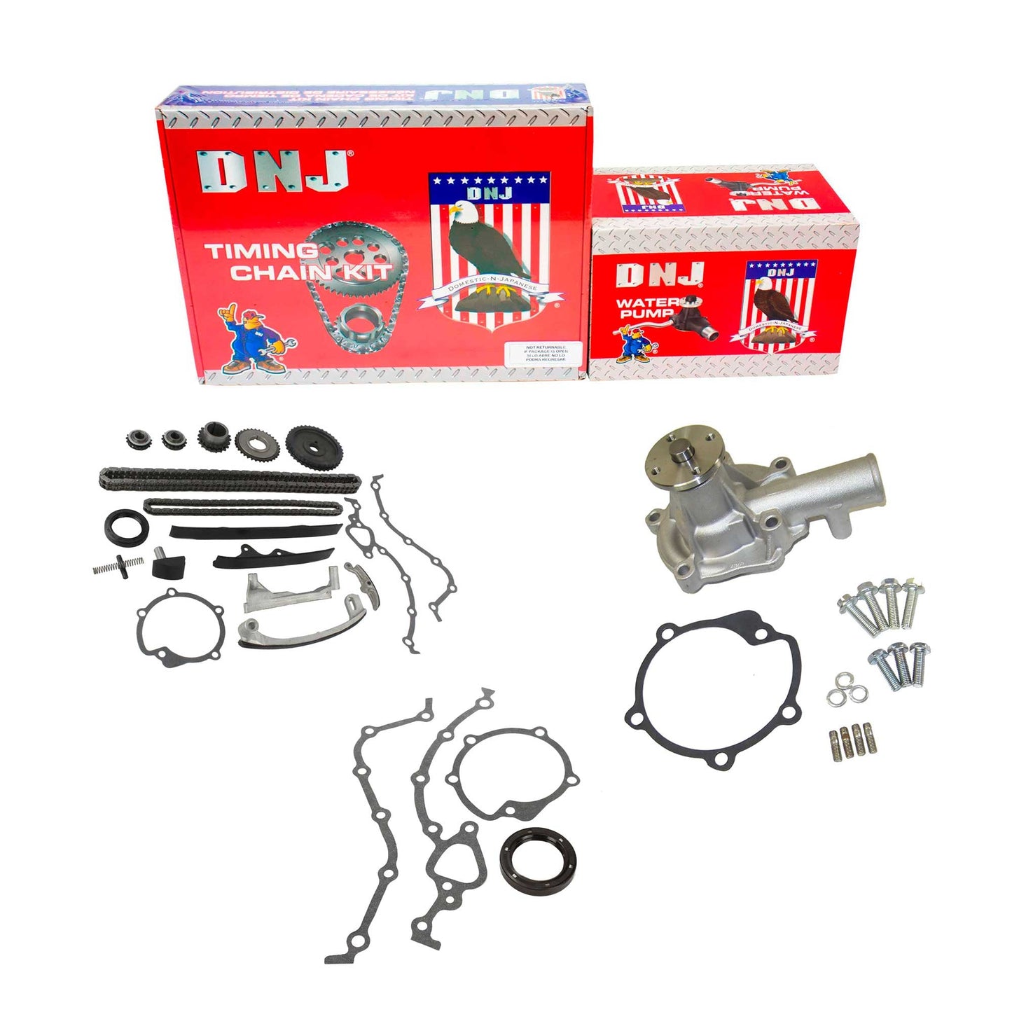 Timing Chain Kit with Water Pump 1981-1989 Dodge 2.6L