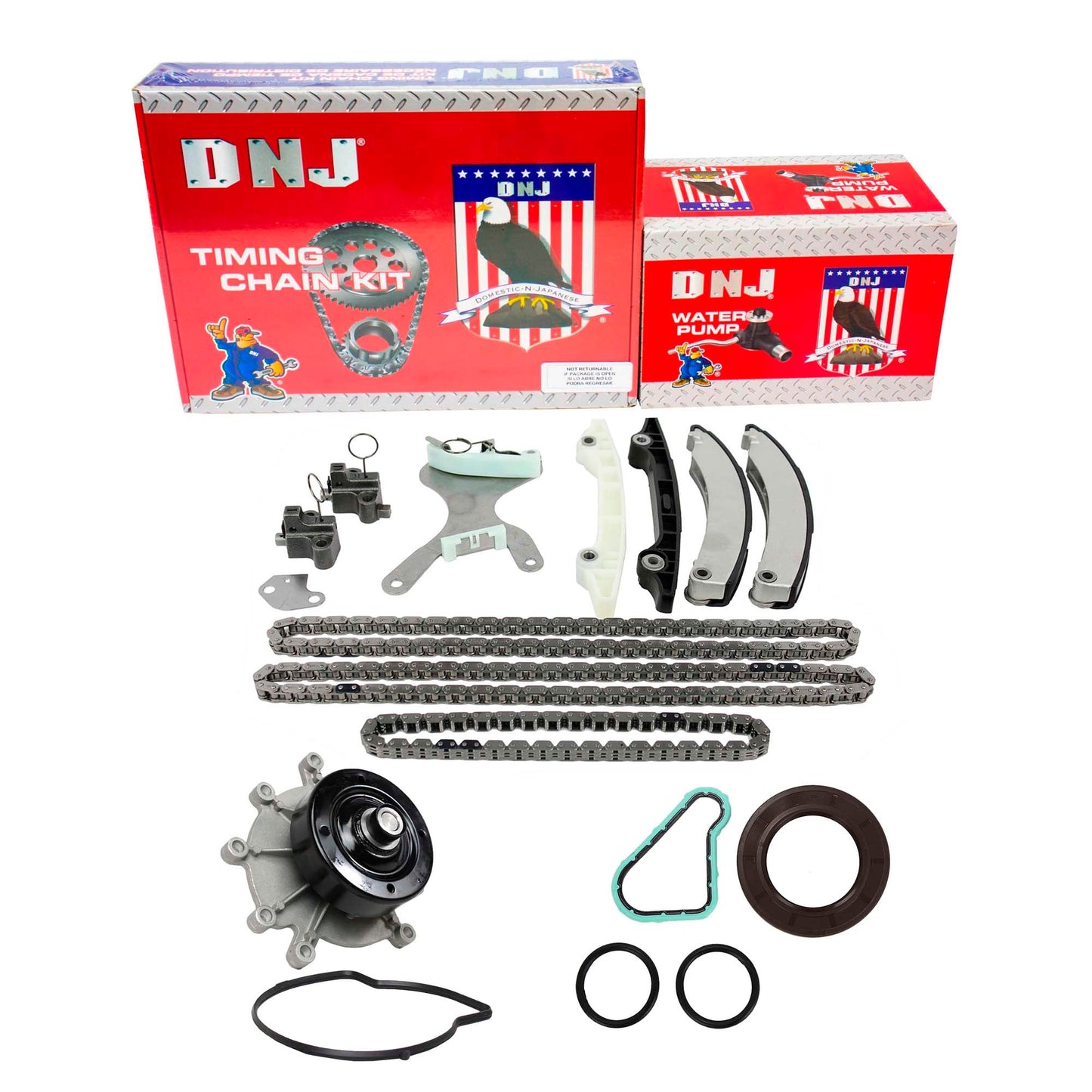 Timing Chain Kit with Water Pump 2002-2012 Dodge,Jeep,Mitsubishi,Ram 3.7L